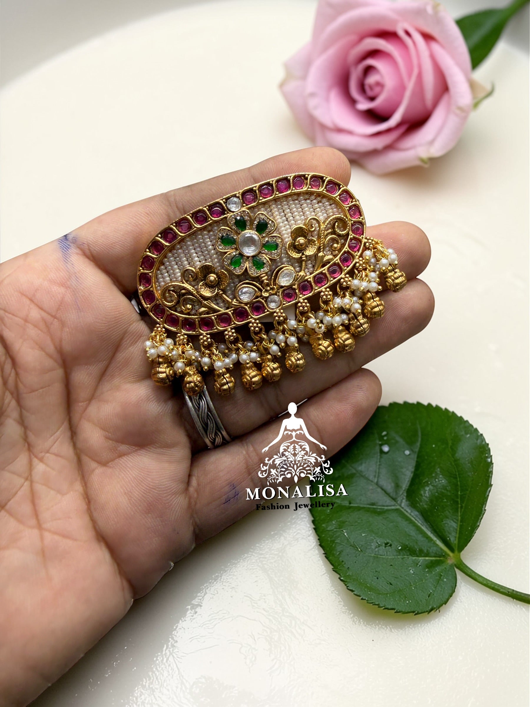 Kinjal Antique Designer Ring