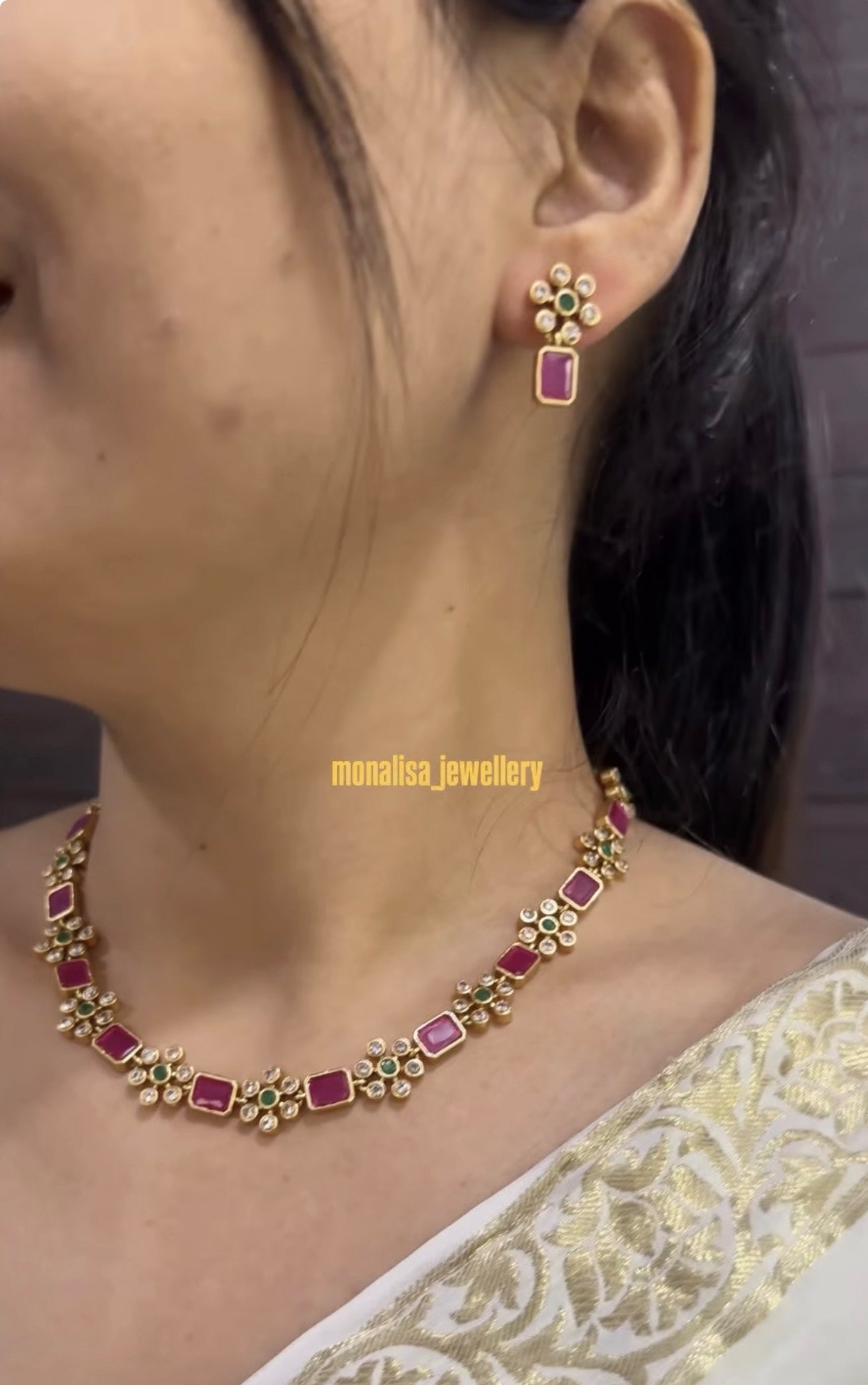 Charnika Antique Designer Necklace Set