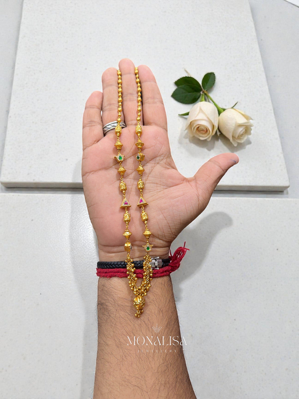 Hamsika Antique Designer Chain