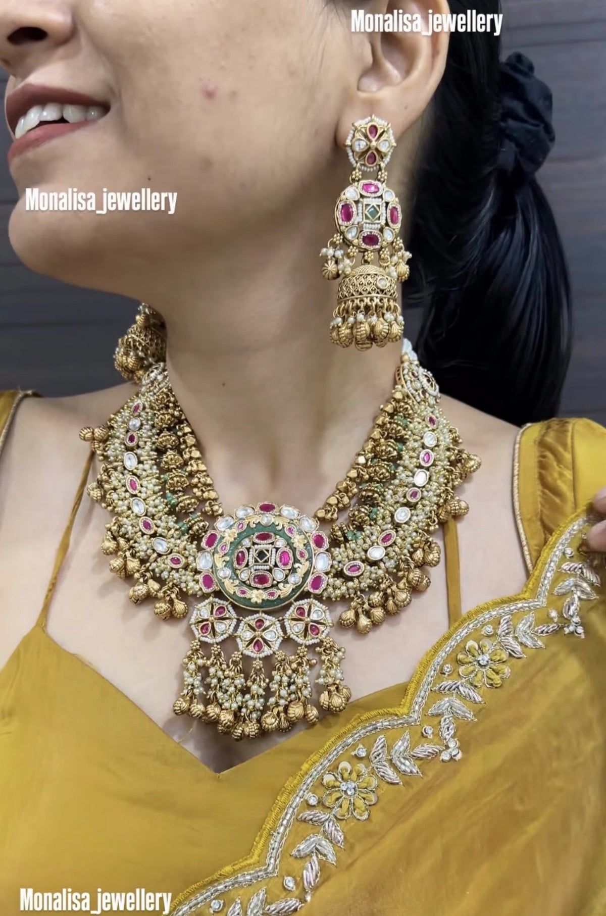 Aarika Antique Designer Necklace Set