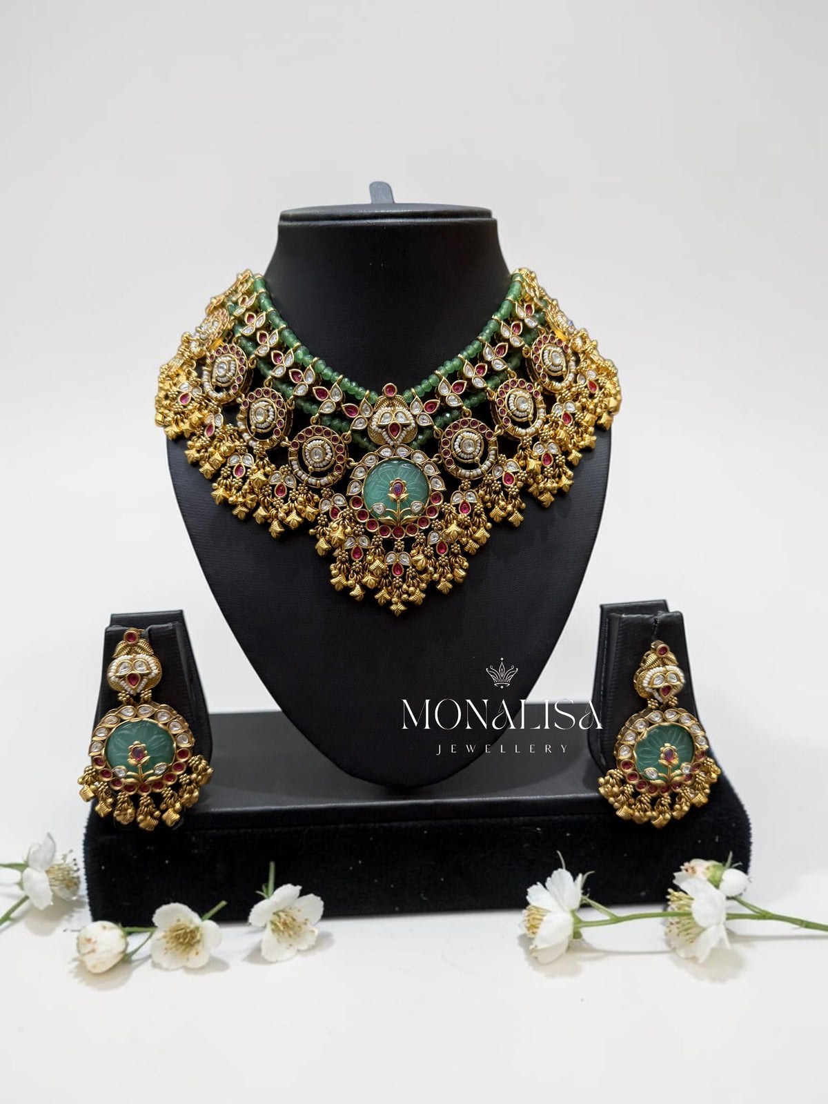Twisha Antique Designer Necklace Set