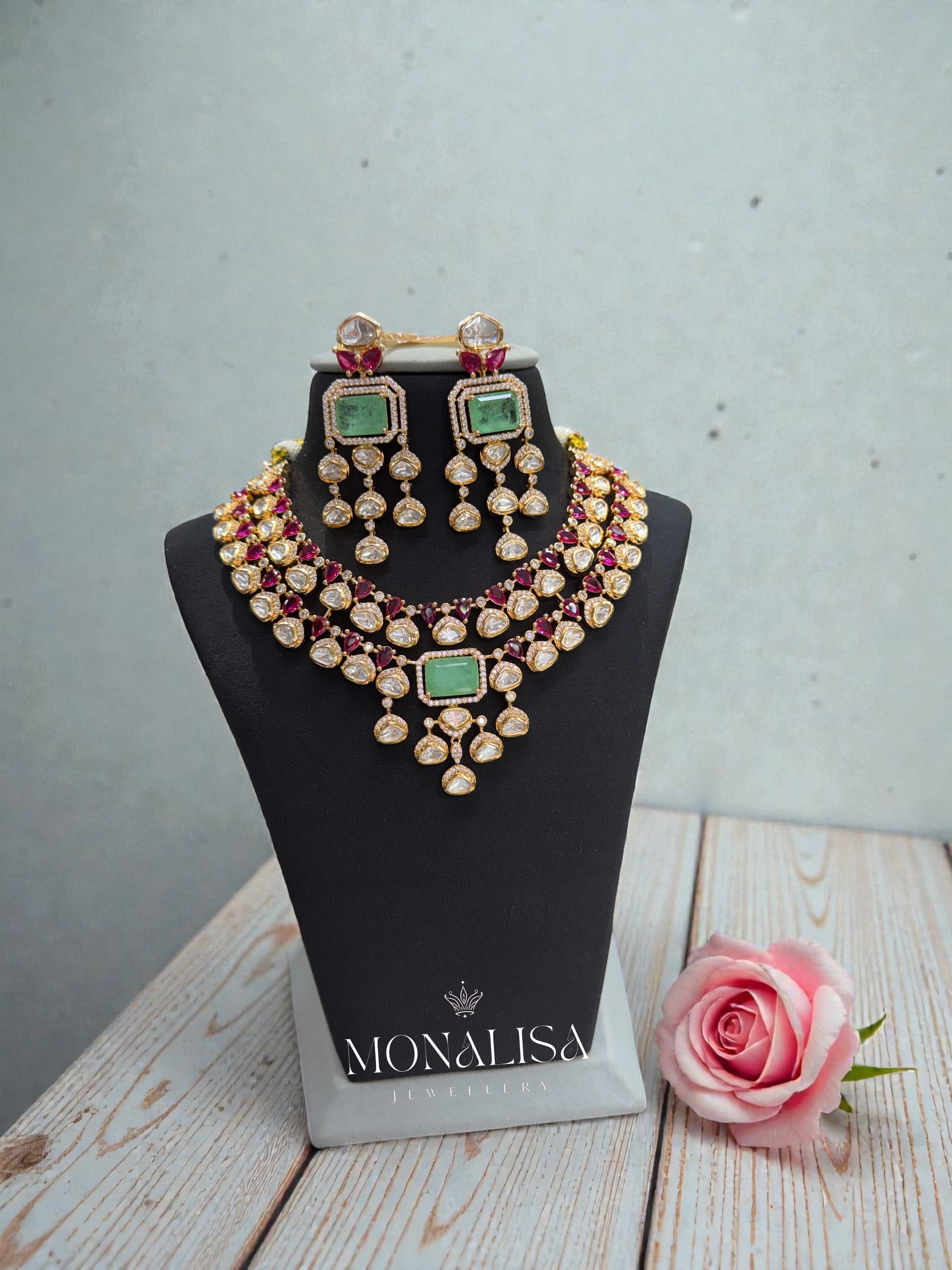Ira Polki Designer Necklace Set