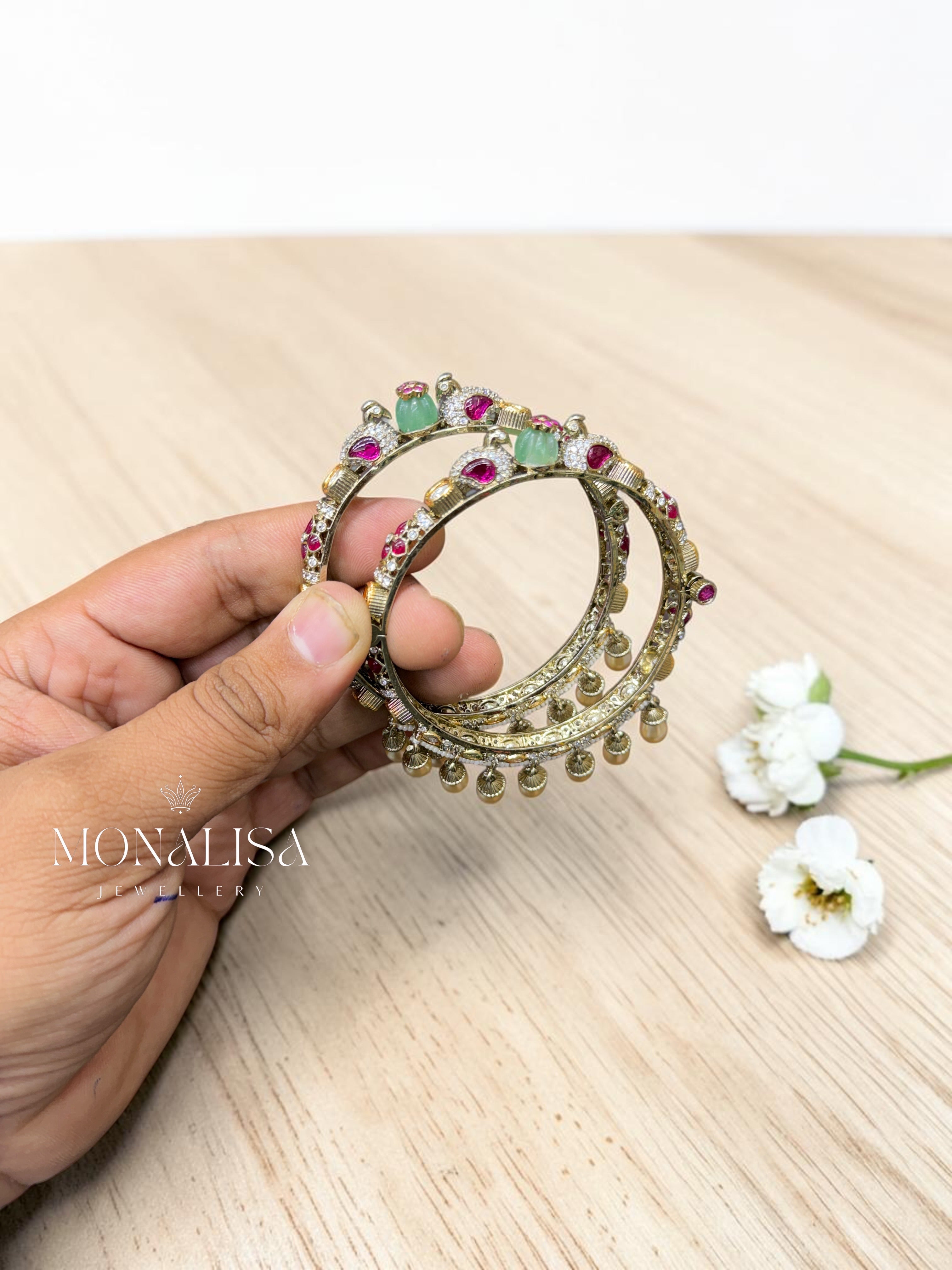 Mayuri Polki Designer Bangles