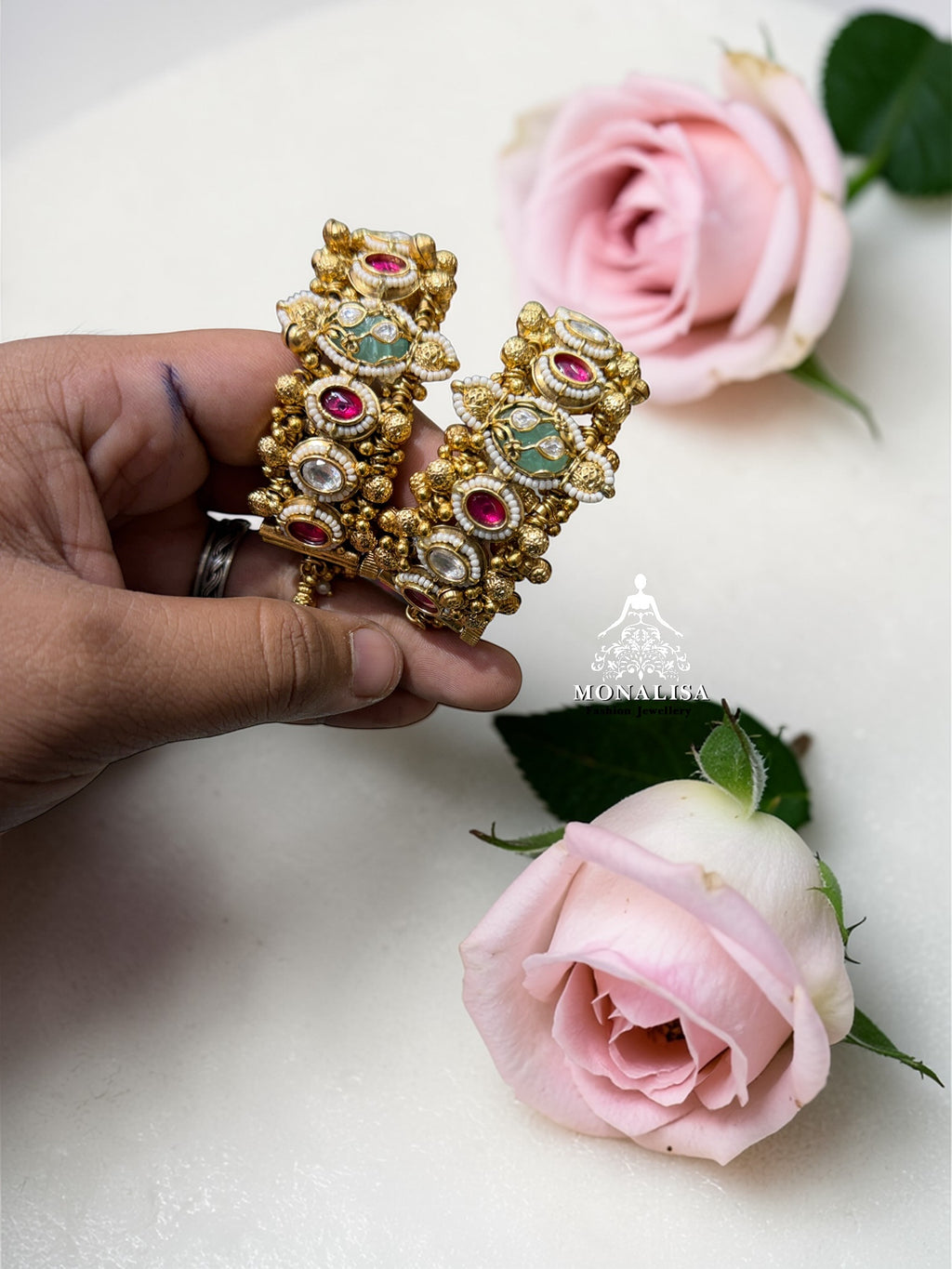 Khushi Antique Designer Bangles