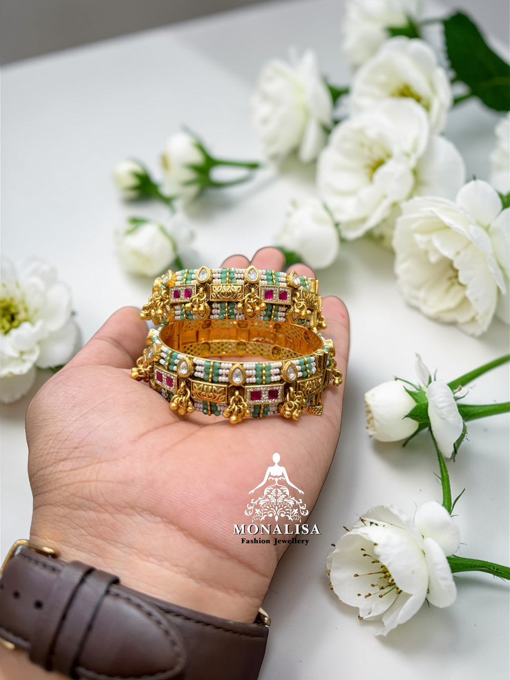 Sikha Antique Designer Bangles