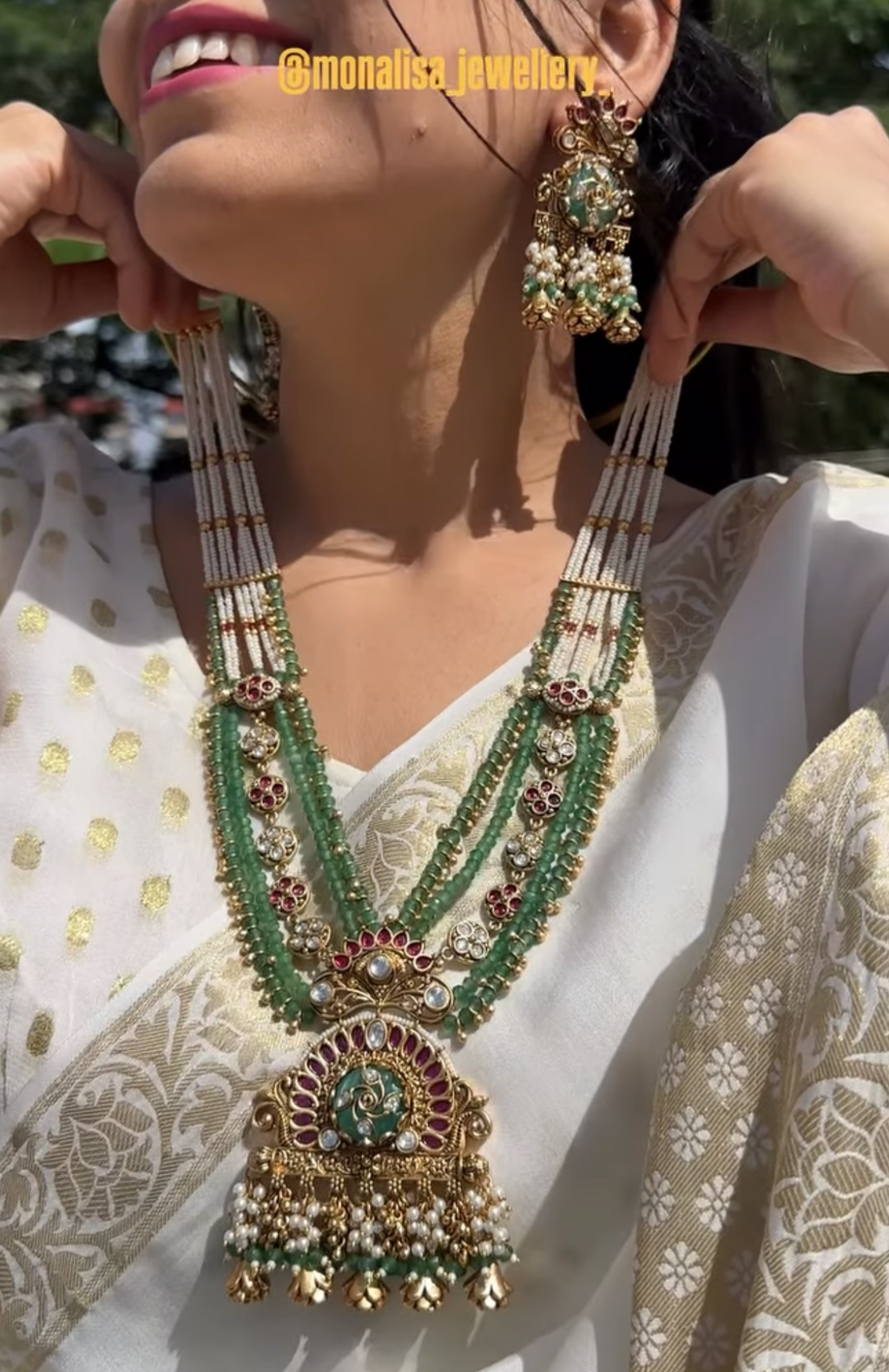 Ambar Antique Designer Necklace Set