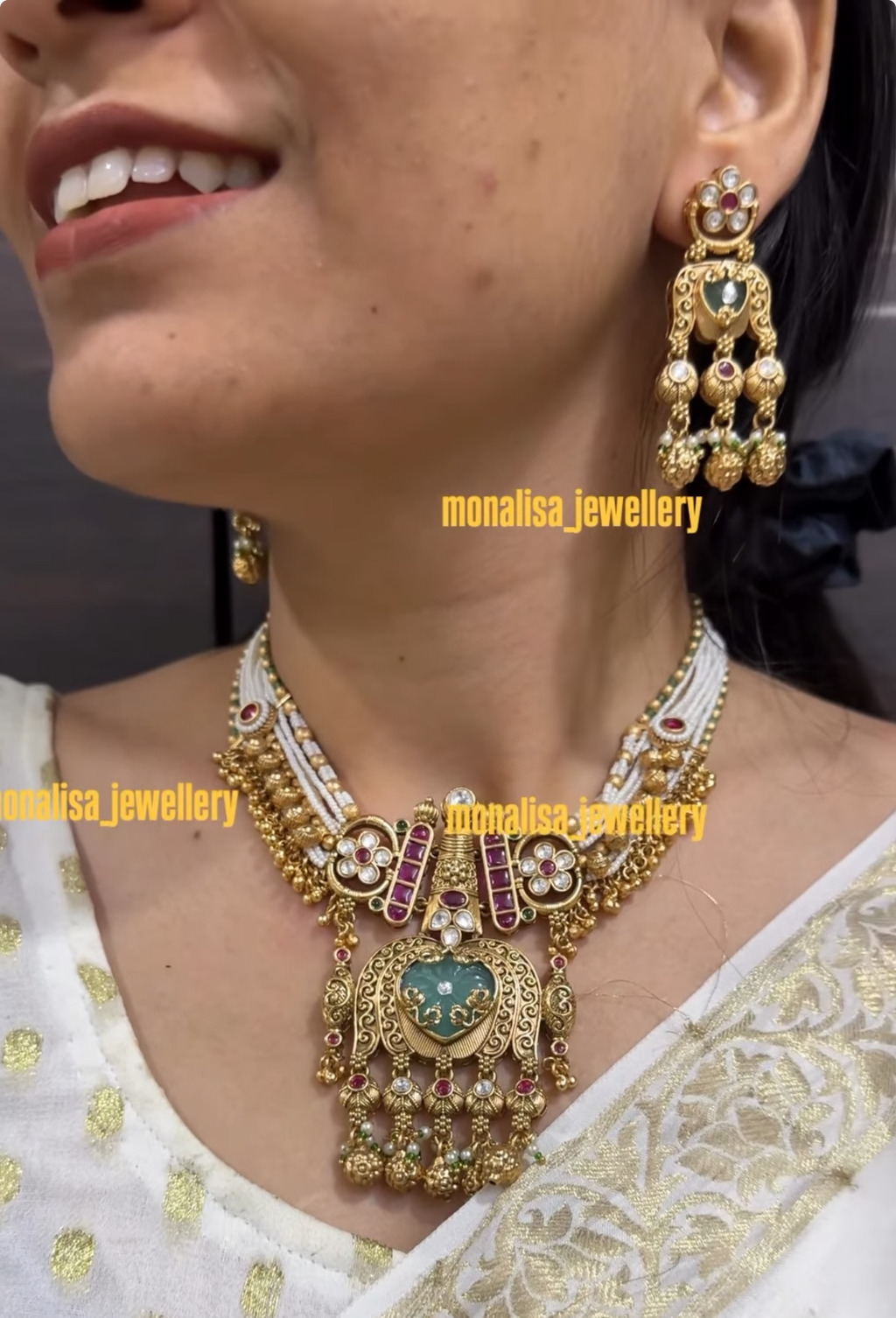 Kanisha Antique Designer Necklace Set