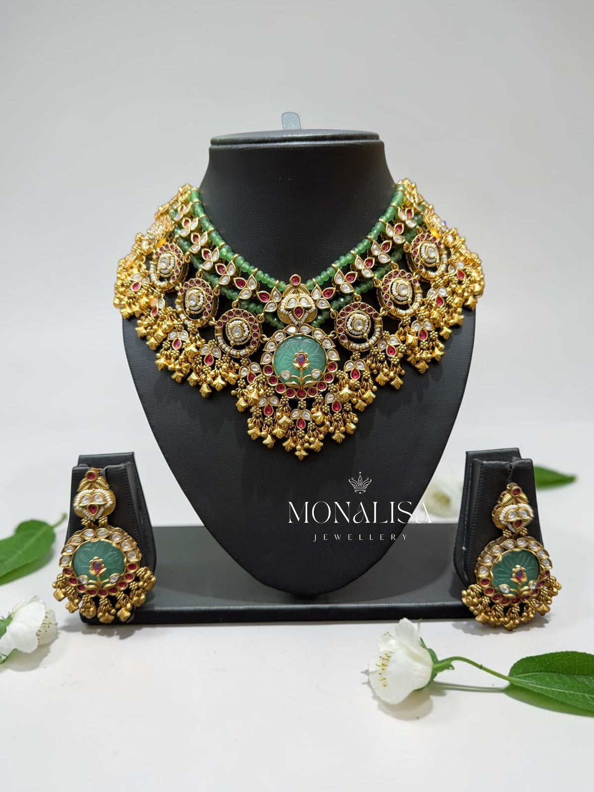 Twisha Antique Designer Necklace Set