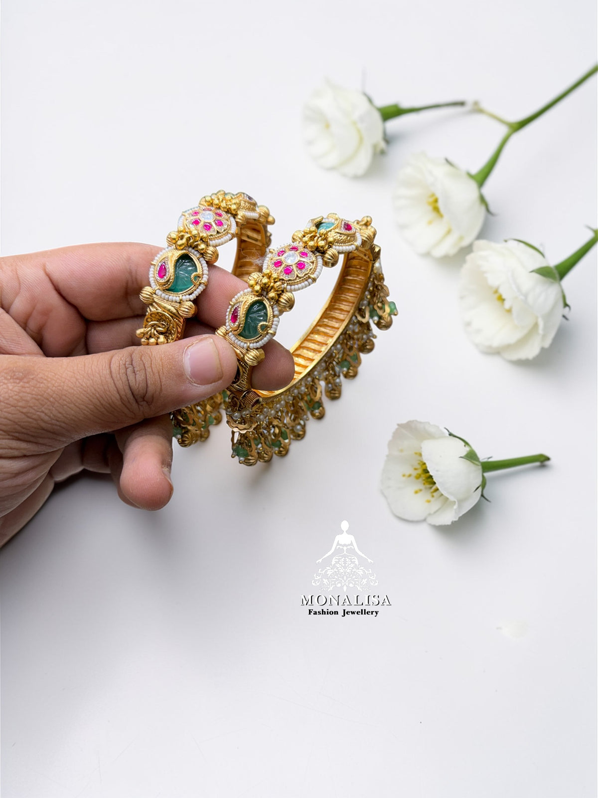 Pankhudi Antique Designer Bangles