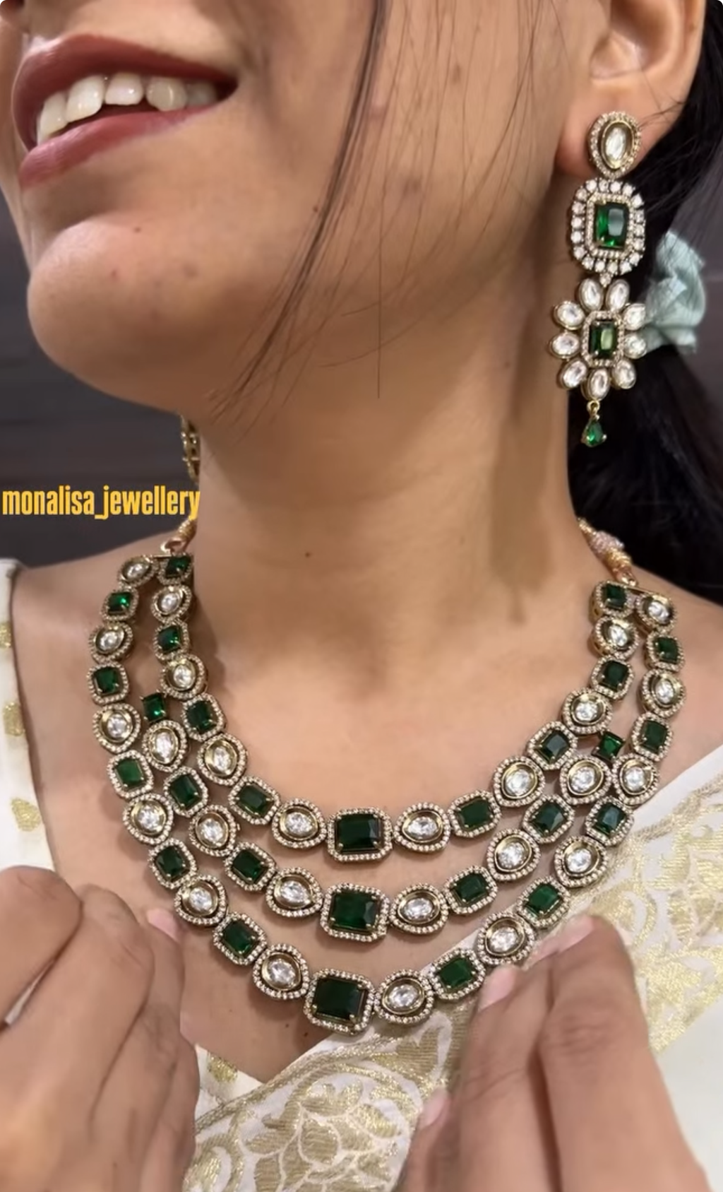 Rumaisa Antique Designer Necklace Set
