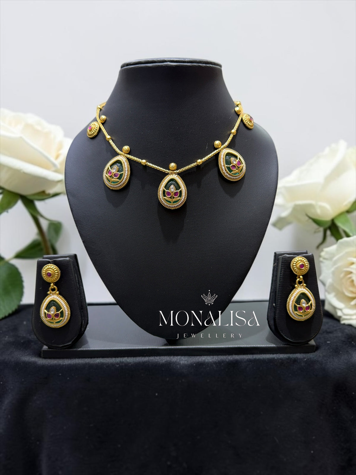 Dhriti Antique designer Necklace Set