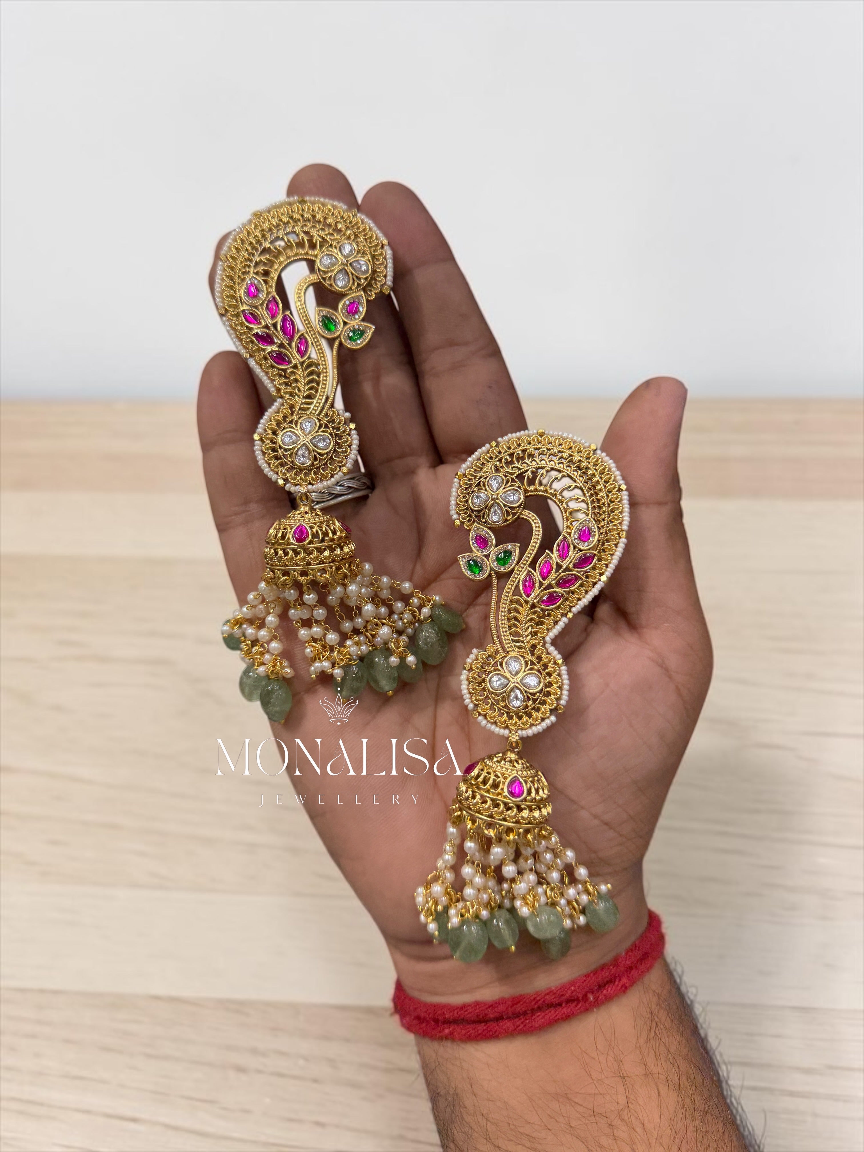 Dhiravka Antique Desinger Kaan Earing