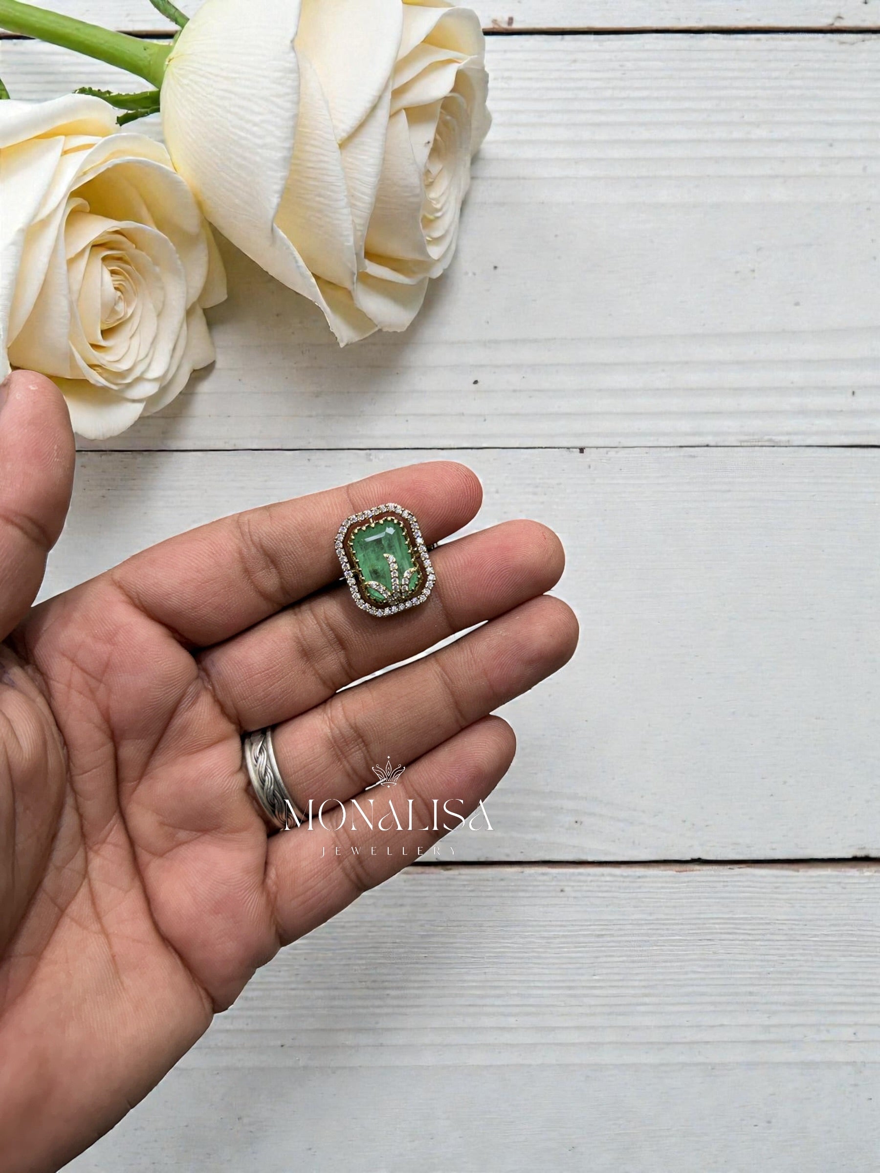 Sidhi Polki Designer Ring