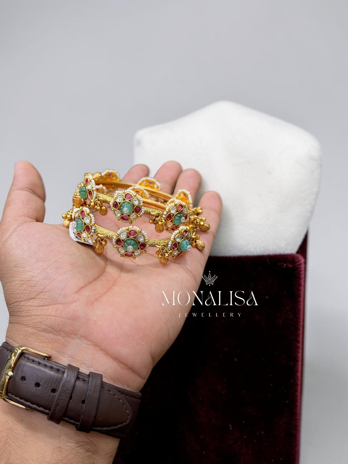 Gajri Antique Designer Bangles