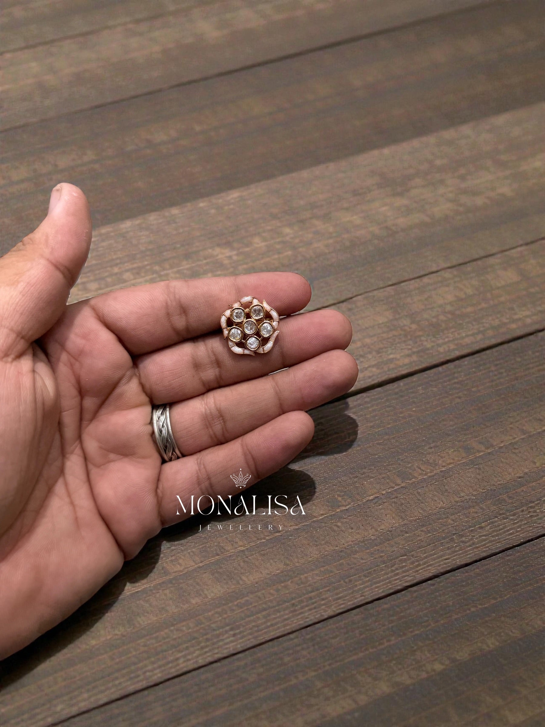 Mayra Polki Designer Ring