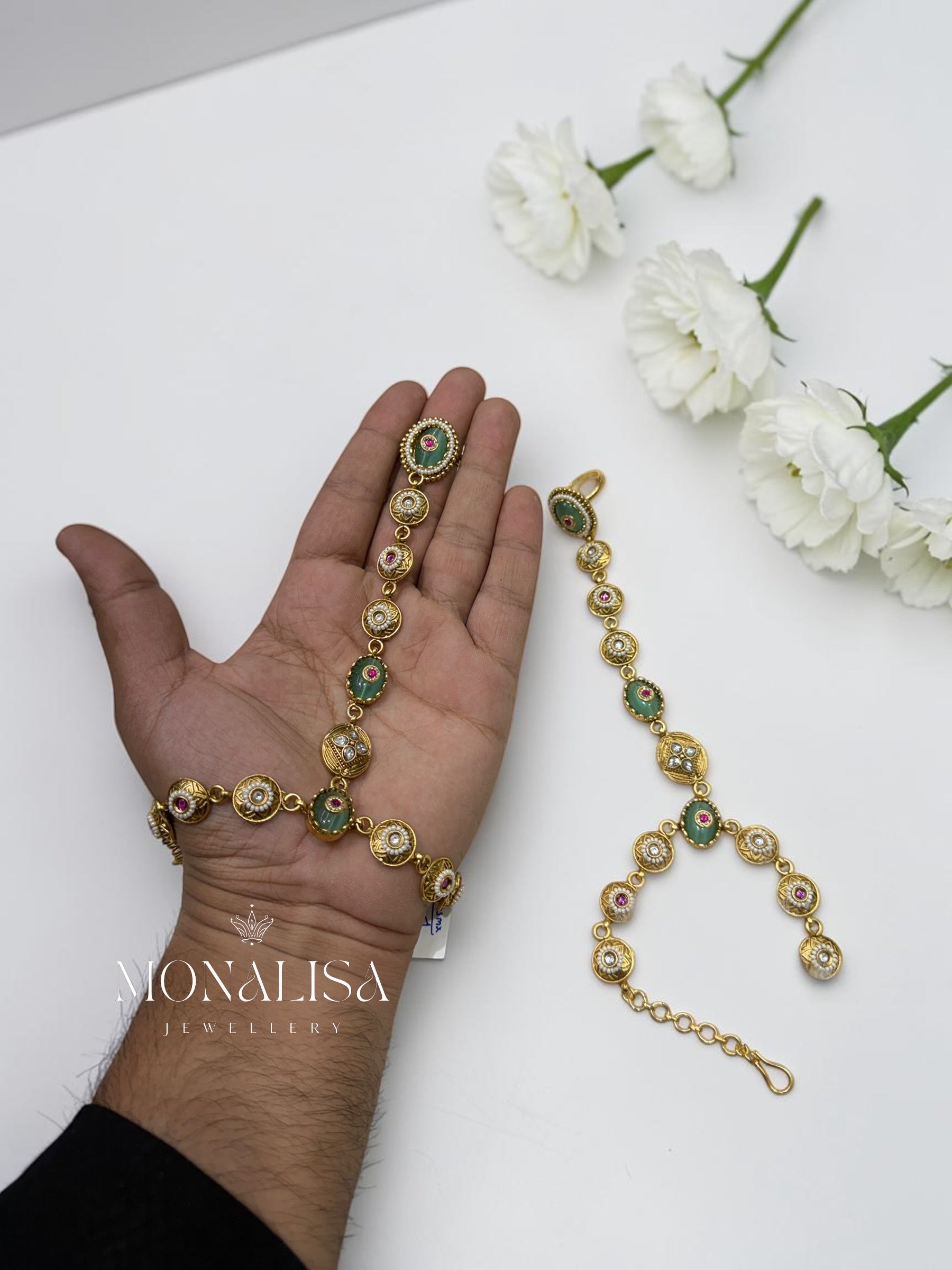 Omisha Antique Designer Hathphool