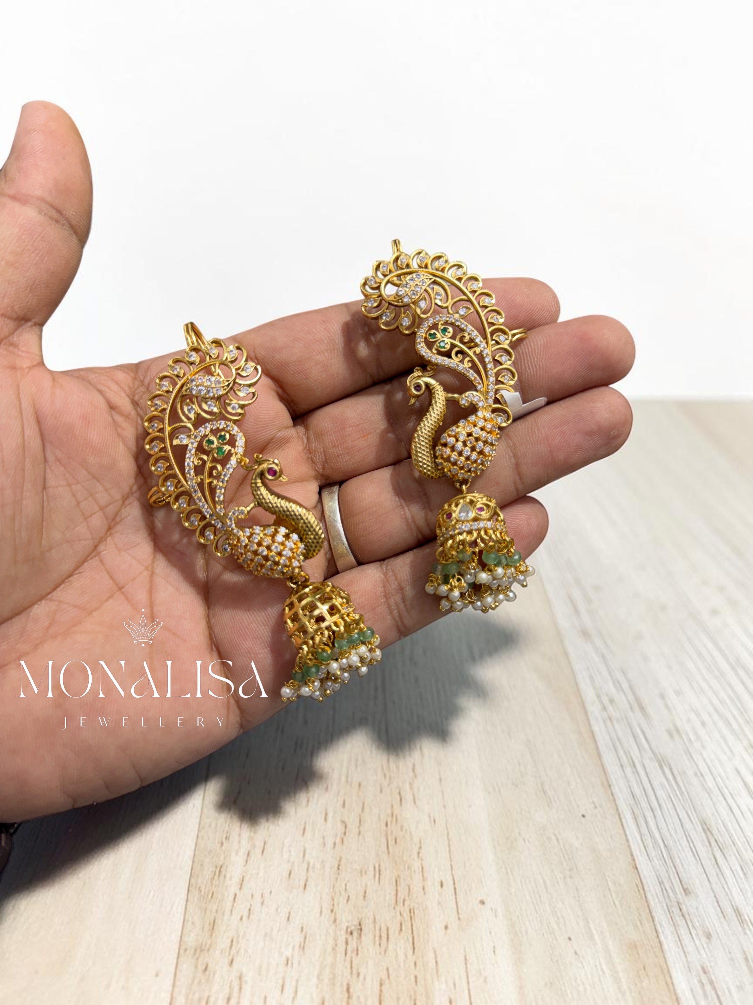 Morla kundan Desinger Kaan Earing