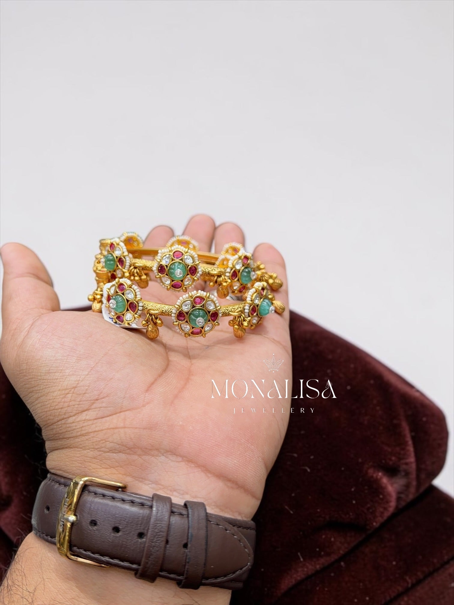 Gajri Antique Designer Bangles