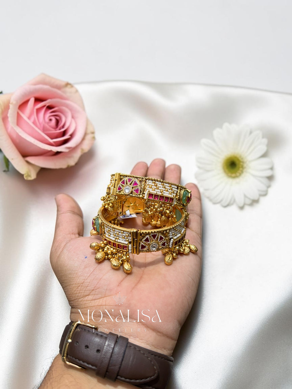 Reba Antique Designer Bangles