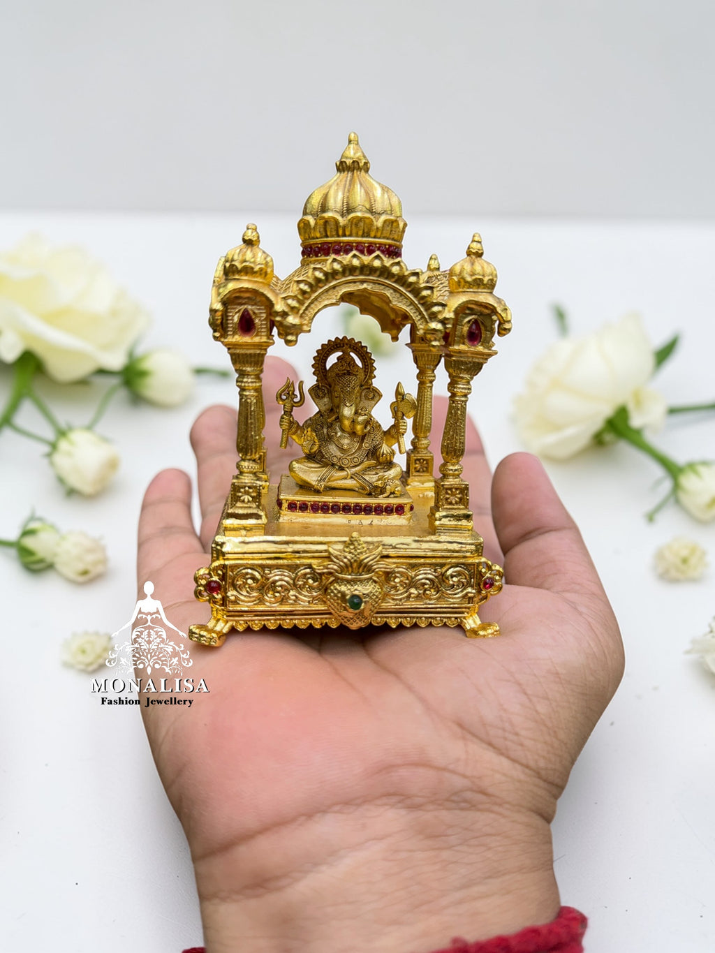 Gajanan Antique Designer kumkum box