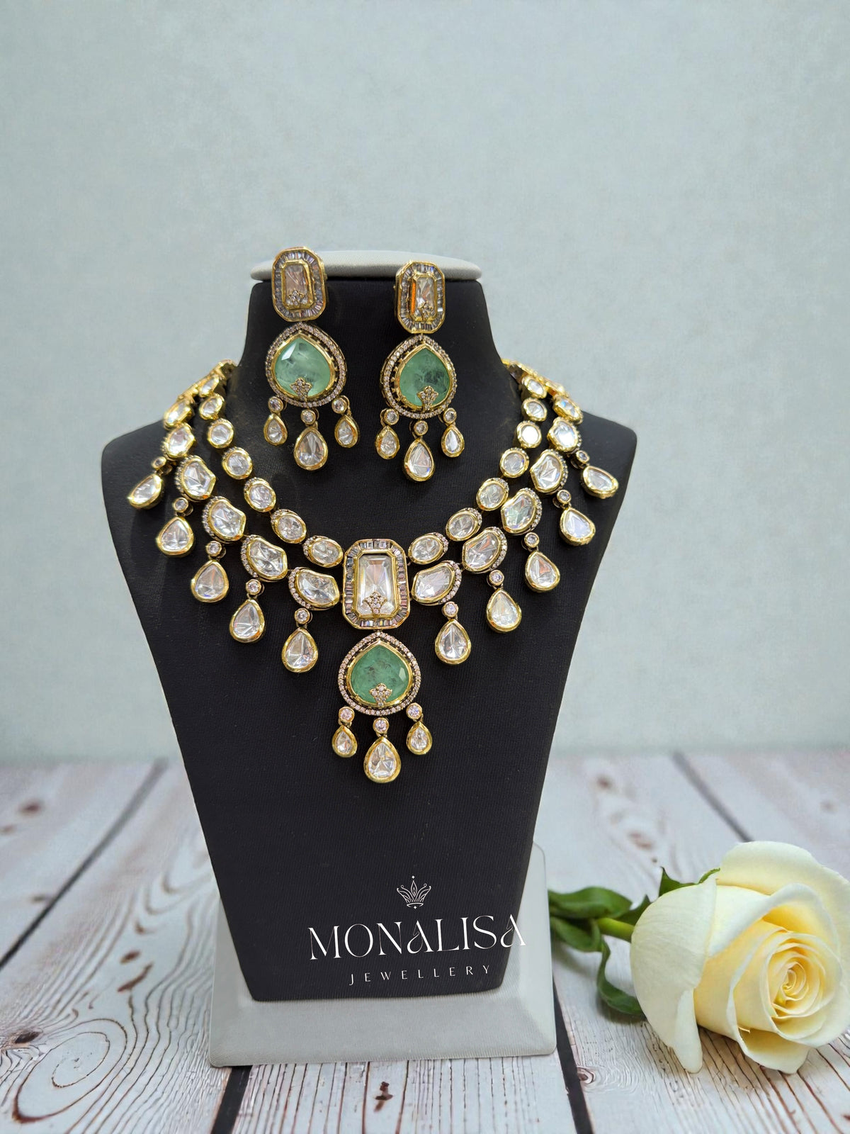 Vanya Polki Designer Necklace Set