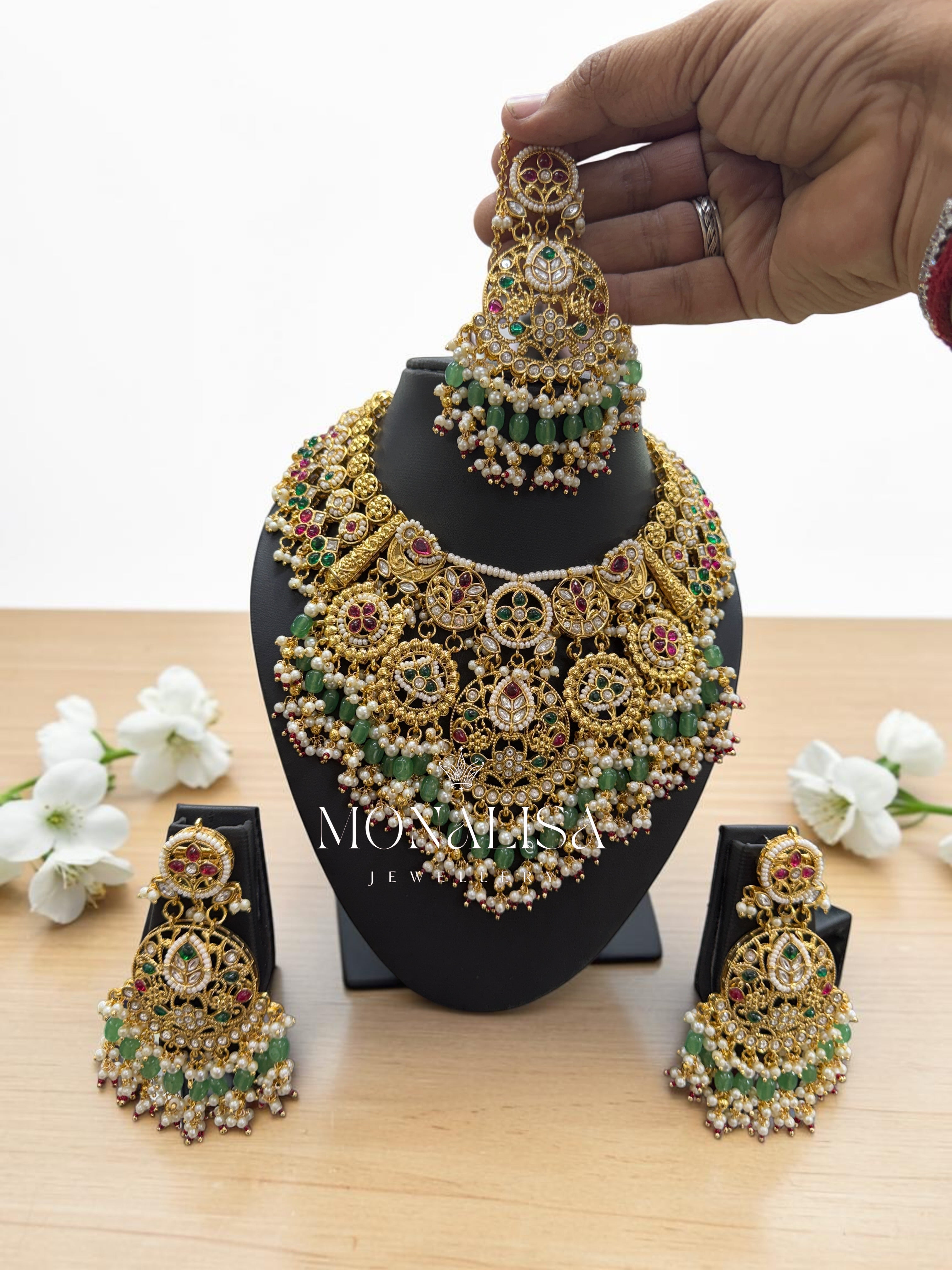 Shirika Antique Designer Necklace Set