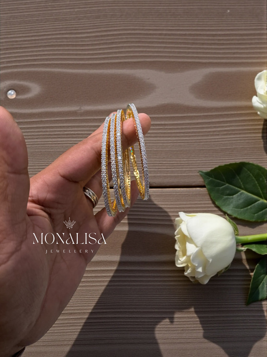 Hasti A.D Diamond Designer Bangles