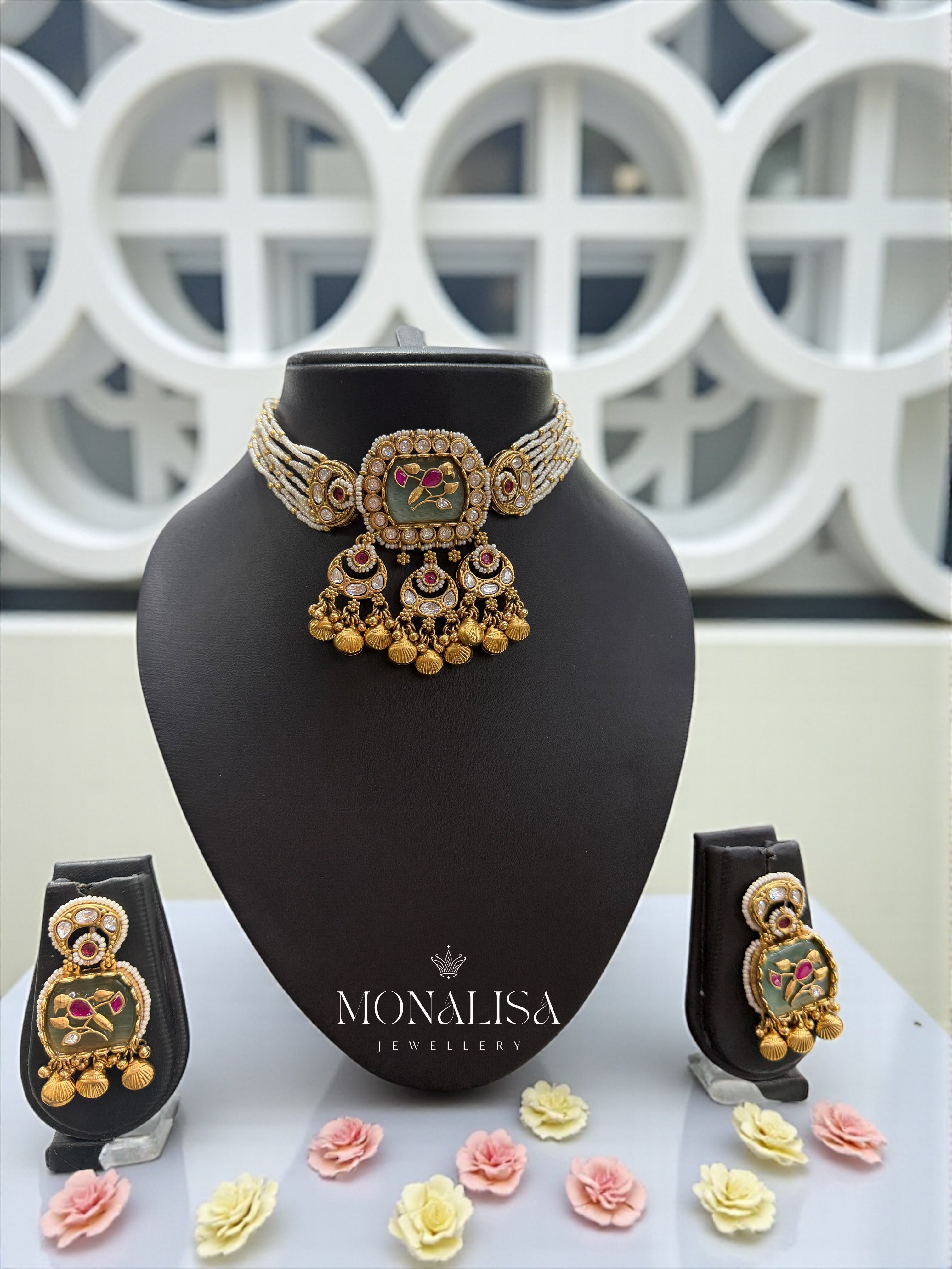 Anaira Antique Designer Necklace Set