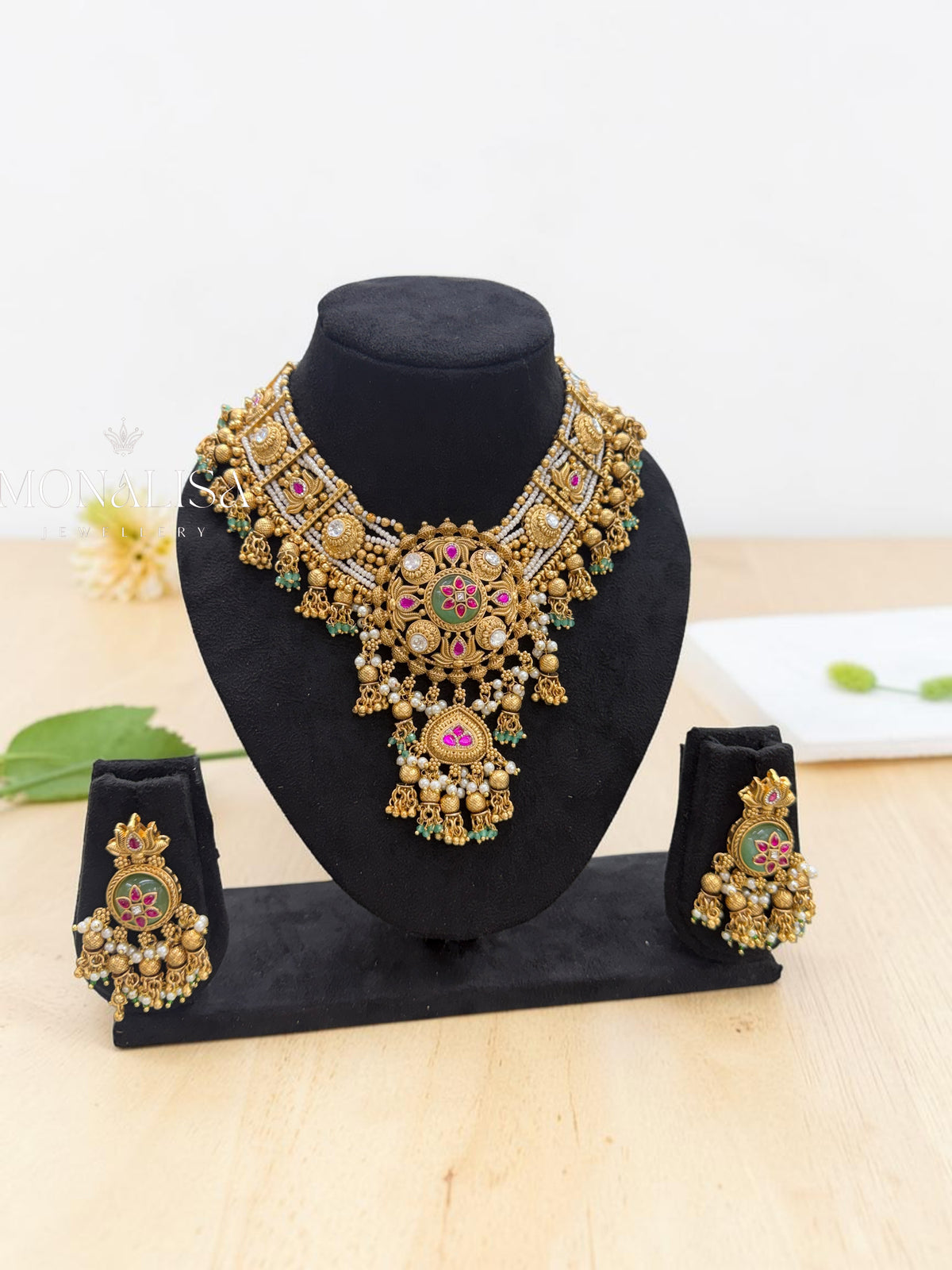Shivangi Antique Designer Necklace Set