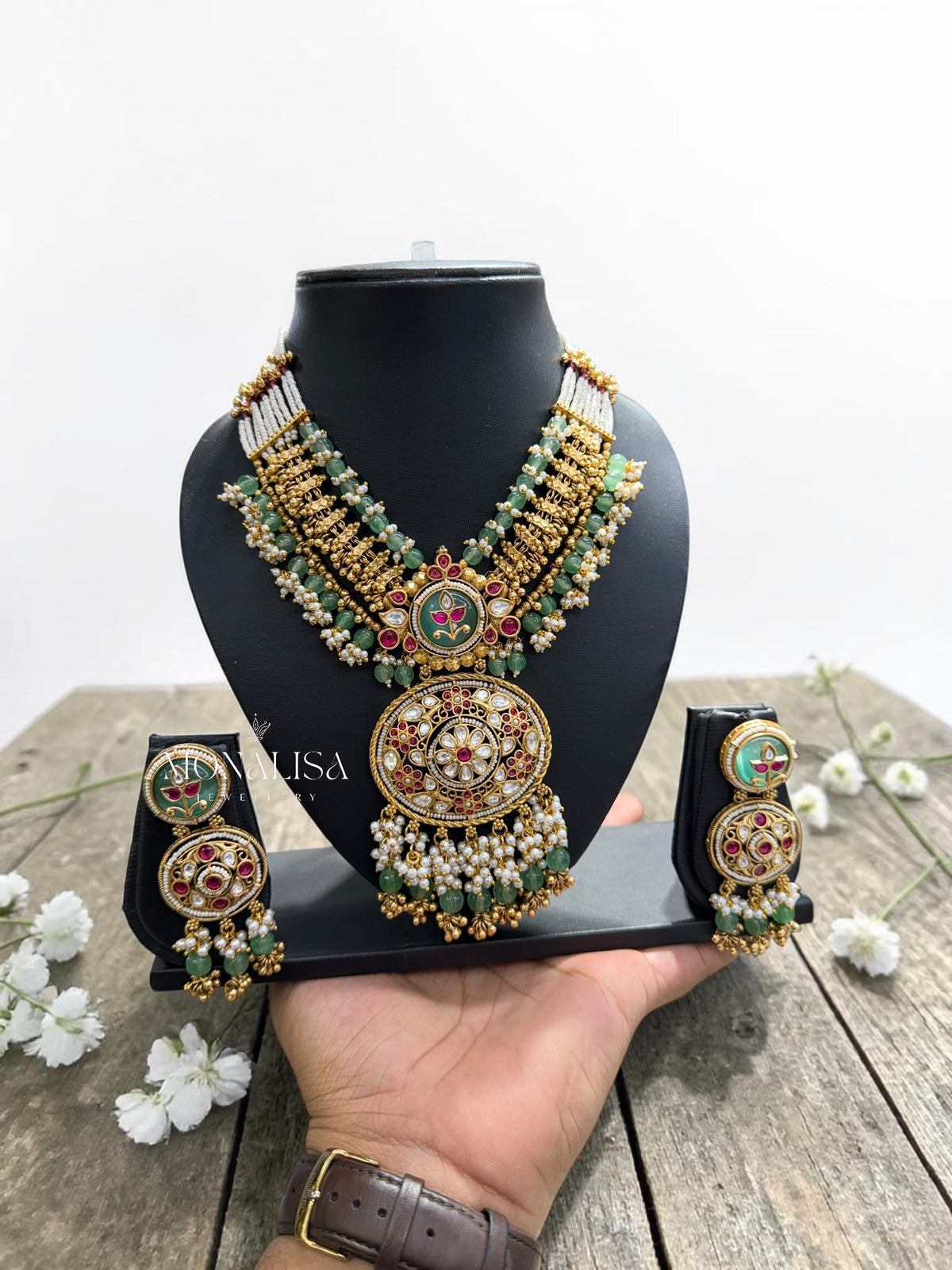 Dhara Antique Designer Necklace Set