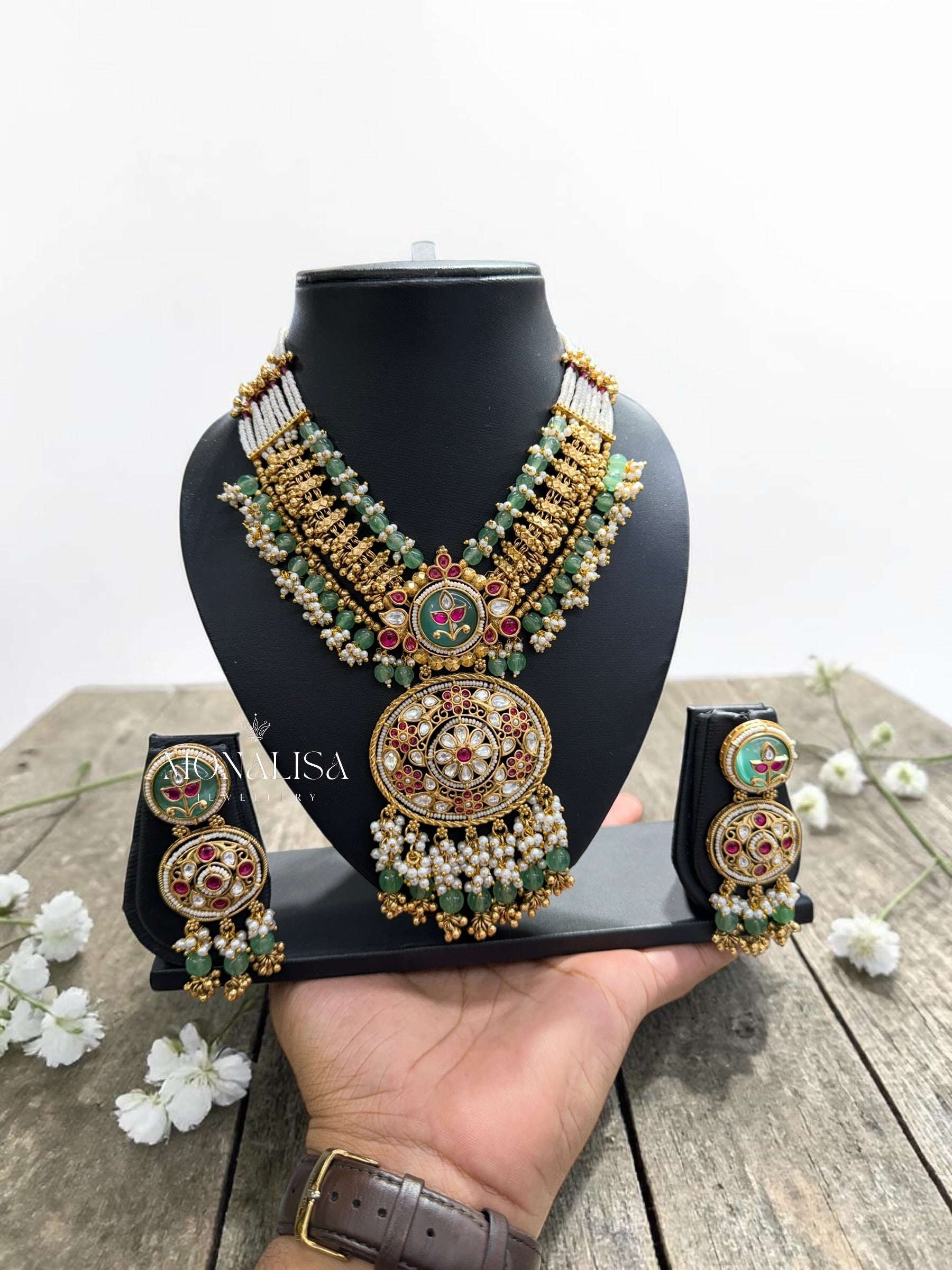 Dhara Antique Designer Necklace Set