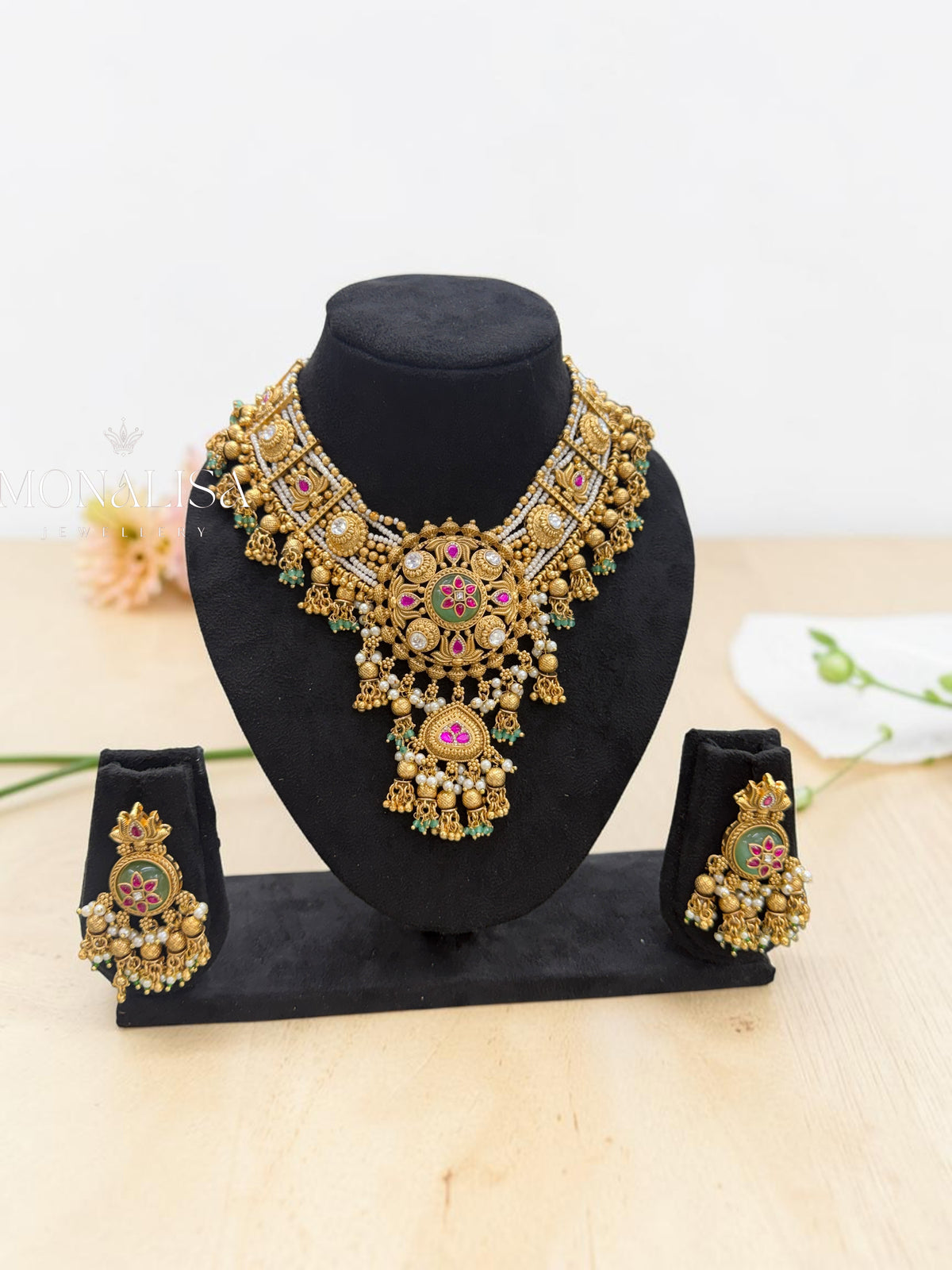 Shivangi Antique Designer Necklace Set