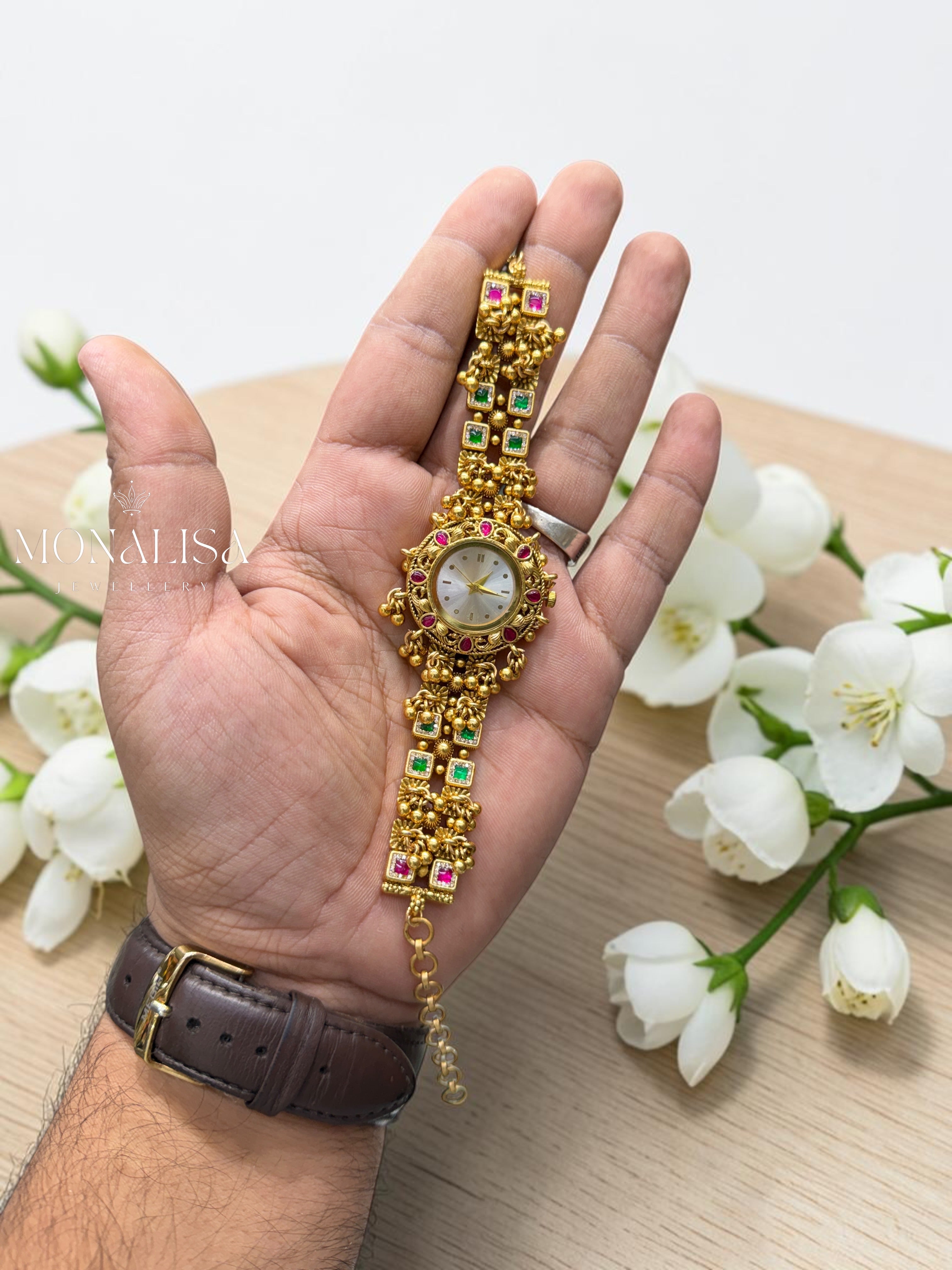 Diya Antique Designer Watch