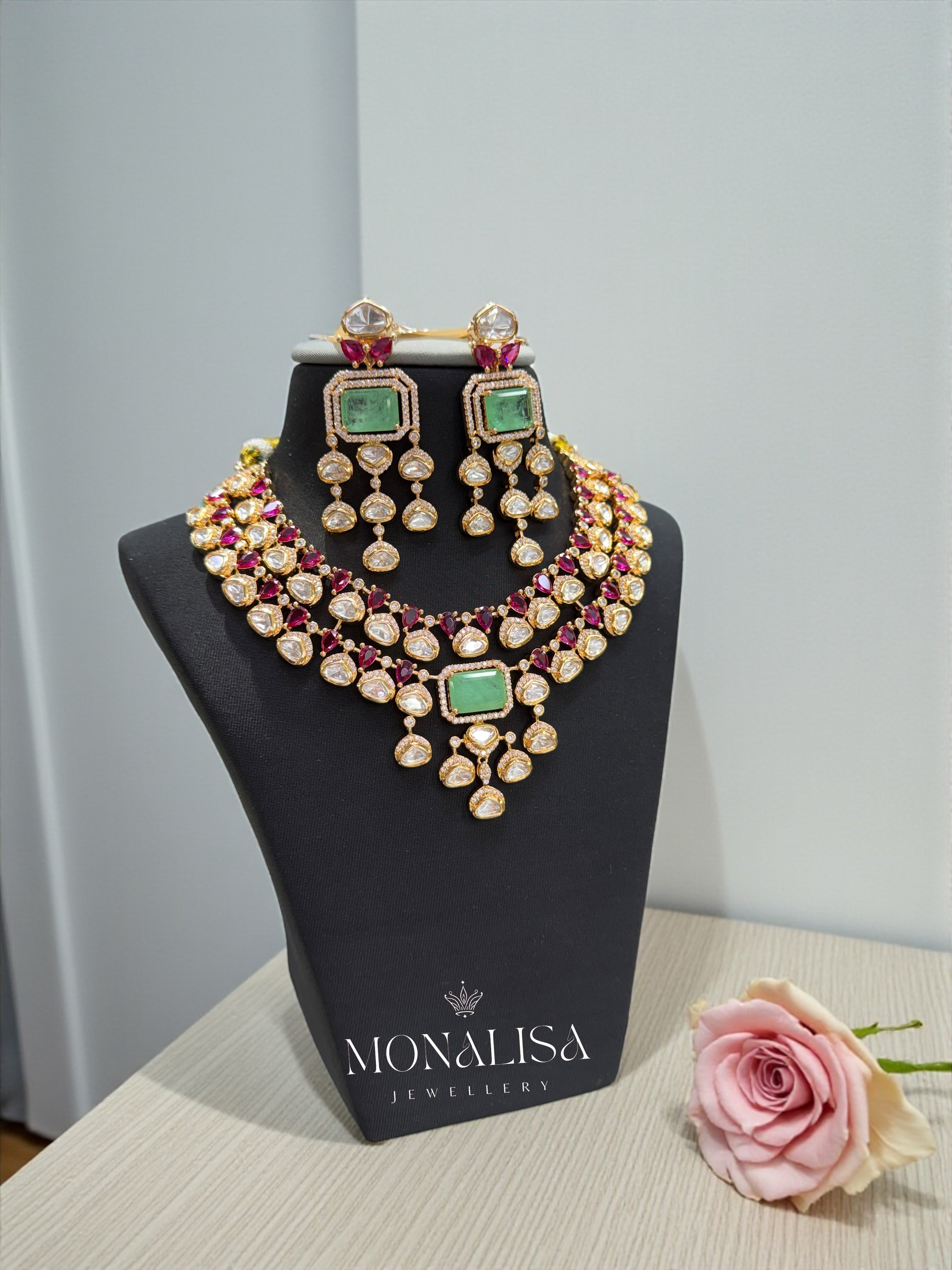 Ira Polki Designer Necklace Set