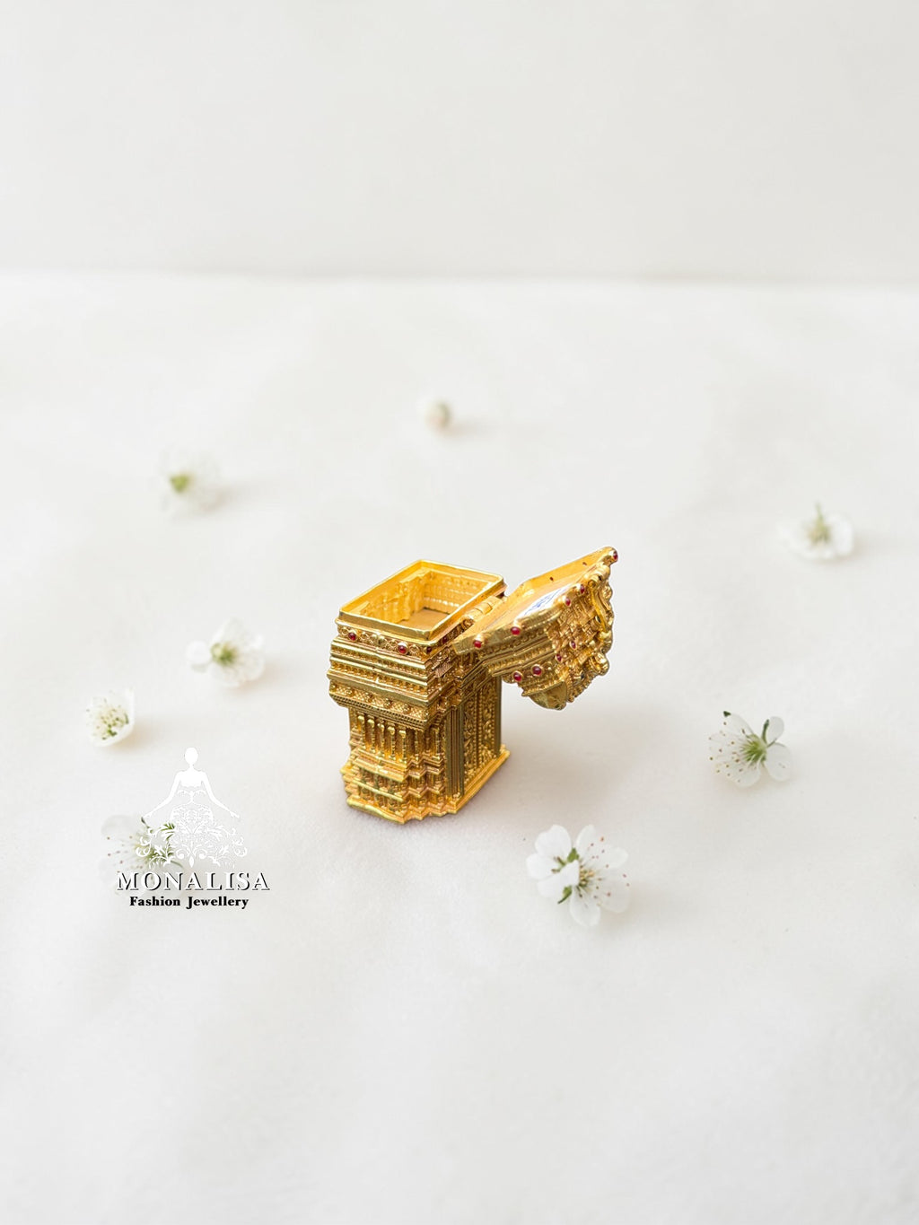 Meenakshi Temple Antique Designer kumkum box