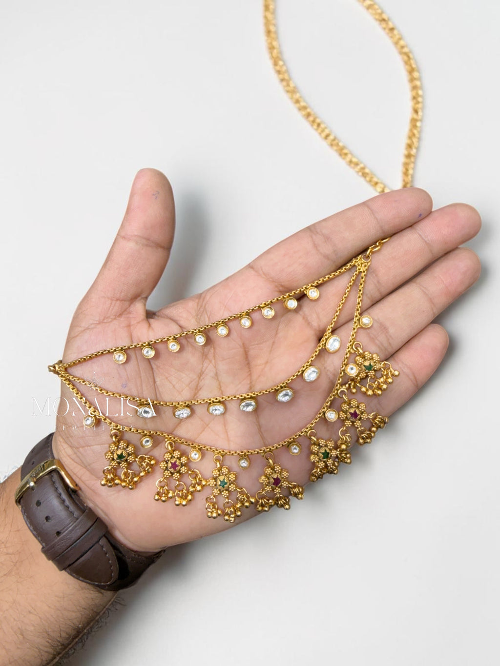 Reeva Antique Designer Earchain