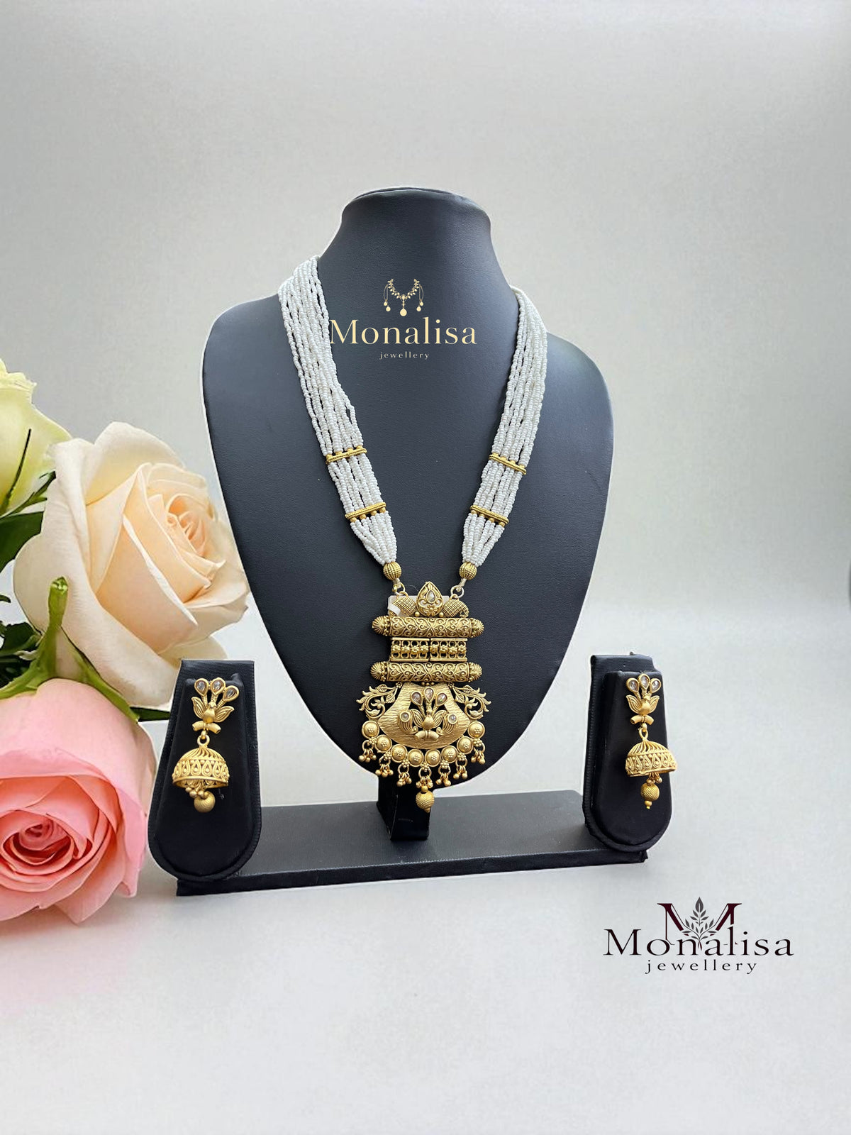 Krupali Antique Designer Long Necklace