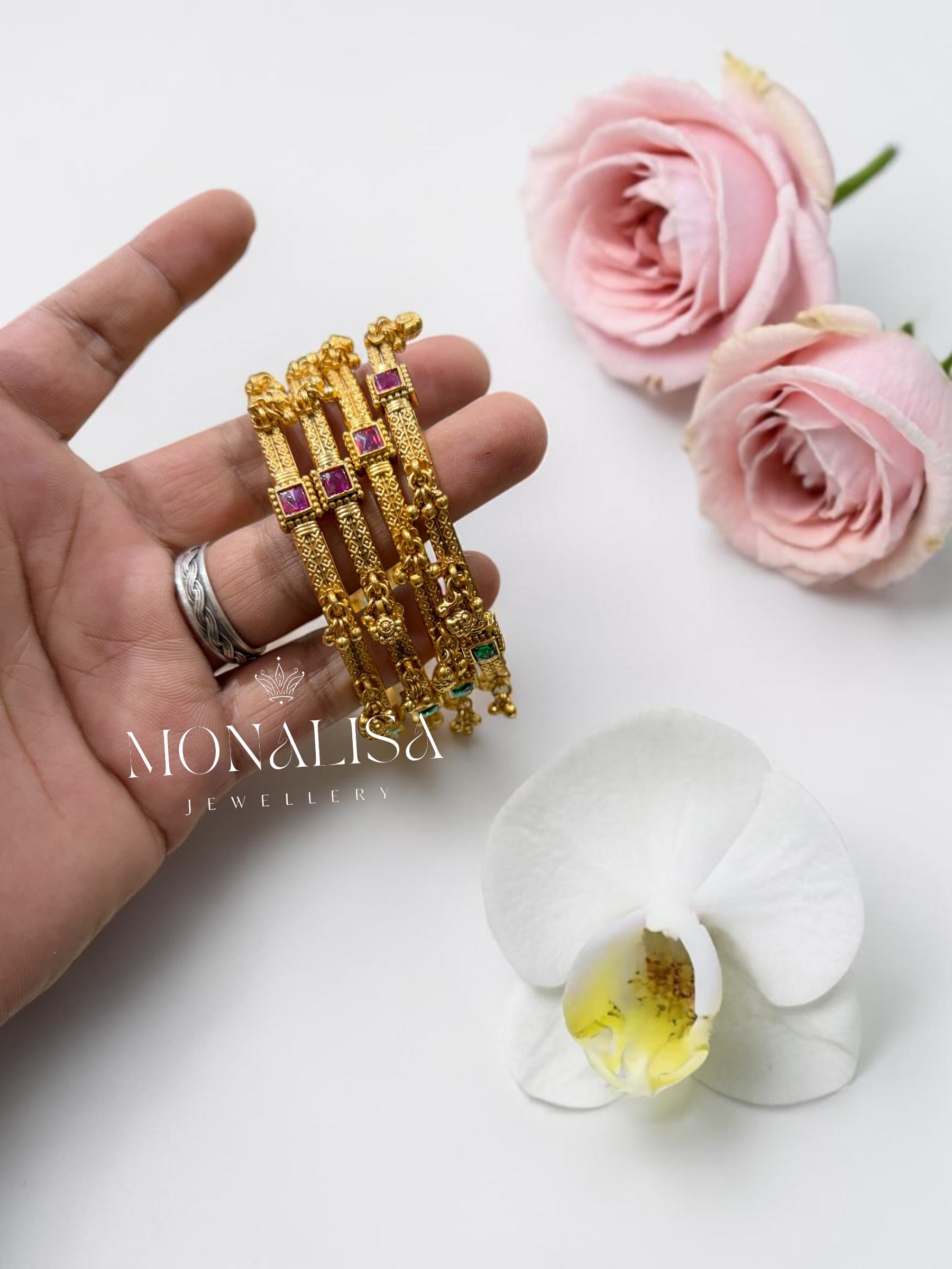 Kashmiri Antique Designer Bangles