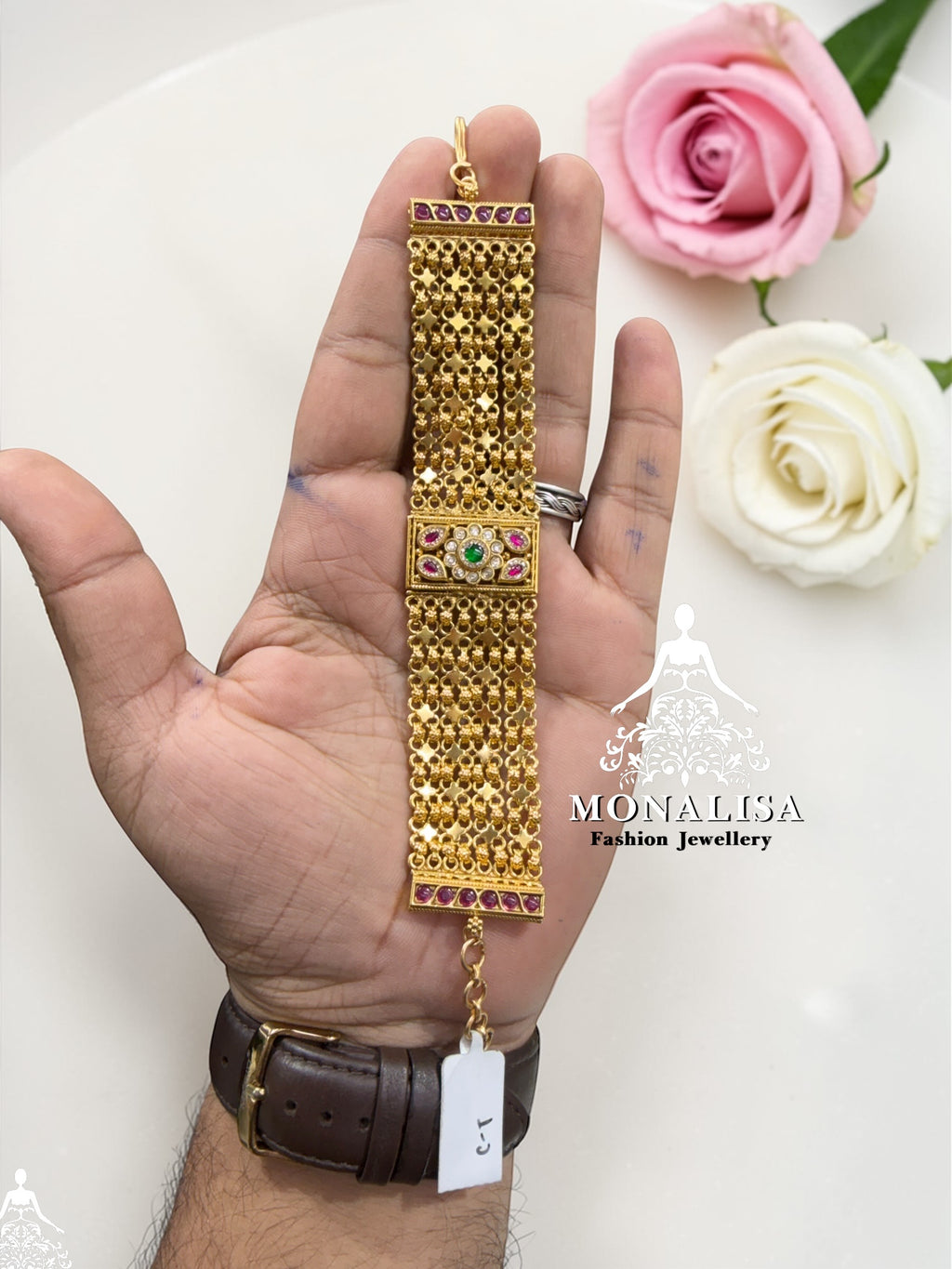 Chandan Antique Designer Bracelet