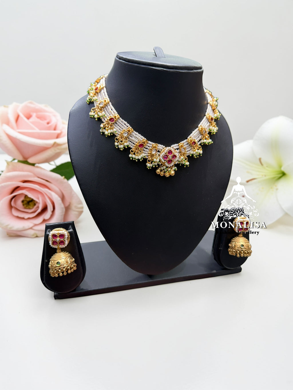Rutraz Antique Designer Necklace Set