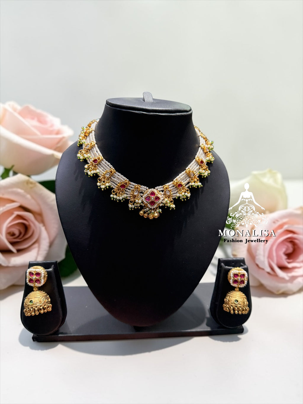 Rutraz Antique Designer Necklace Set