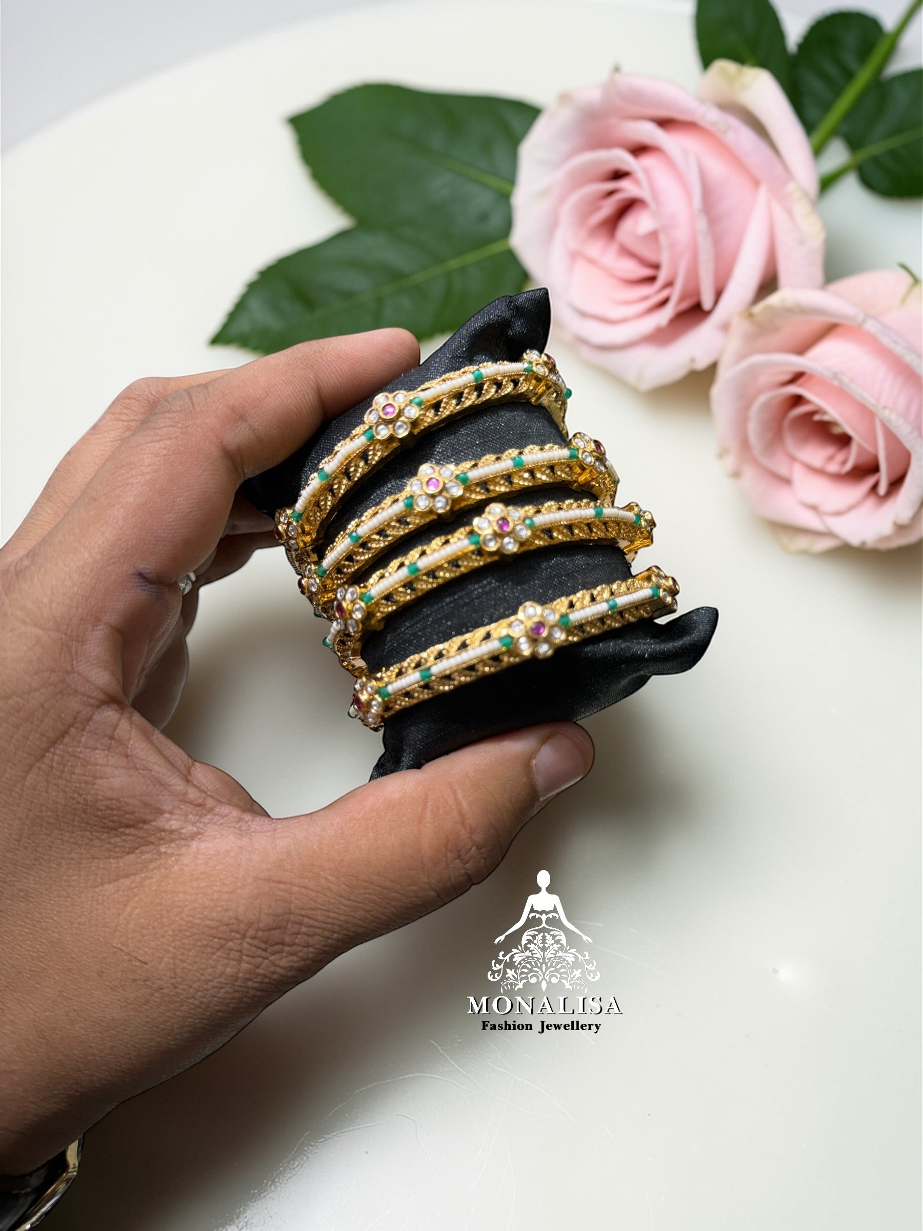 Heritage Antique Designer 4 peice Bangles