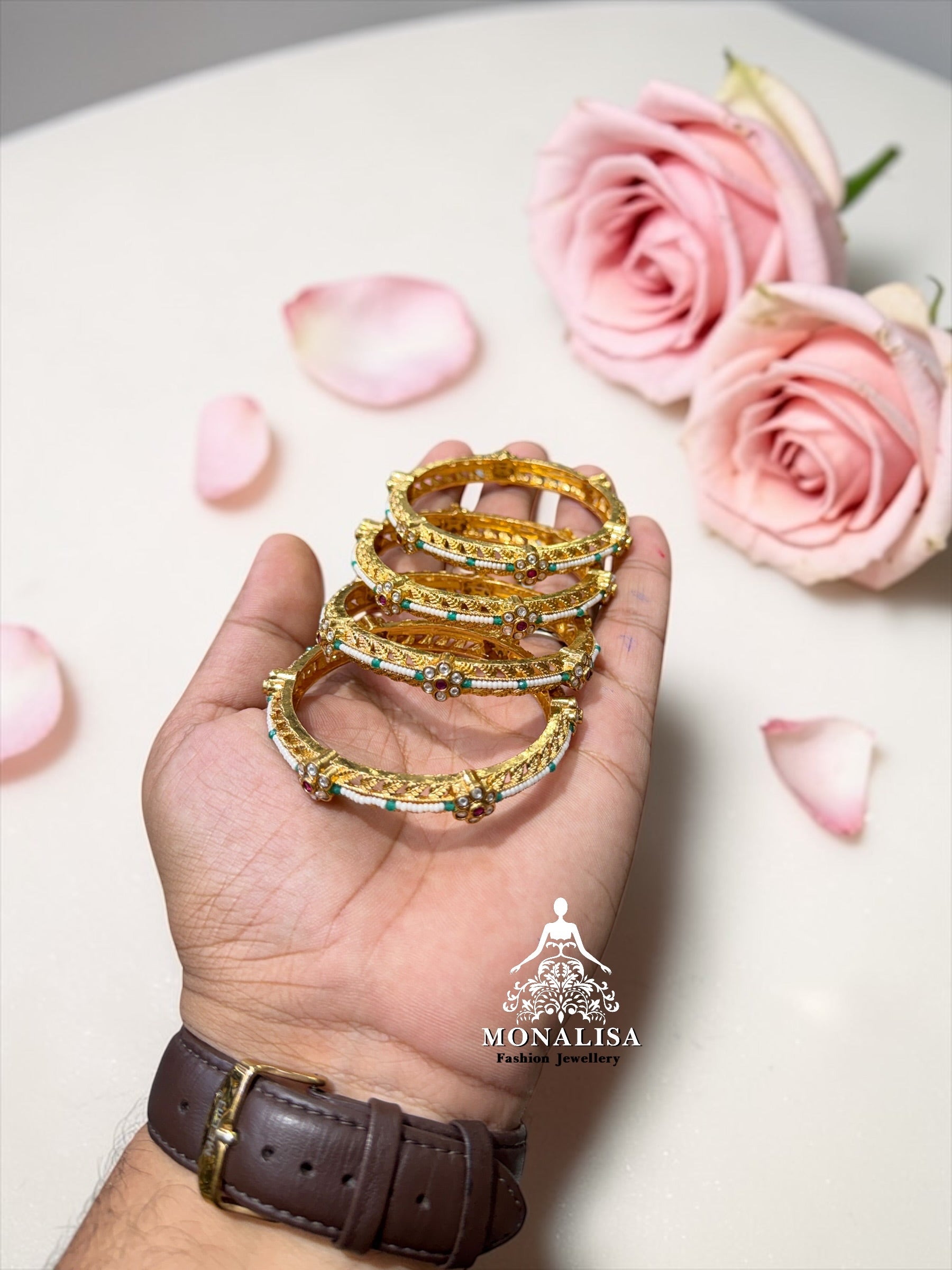 Heritage Antique Designer 4 peice Bangles