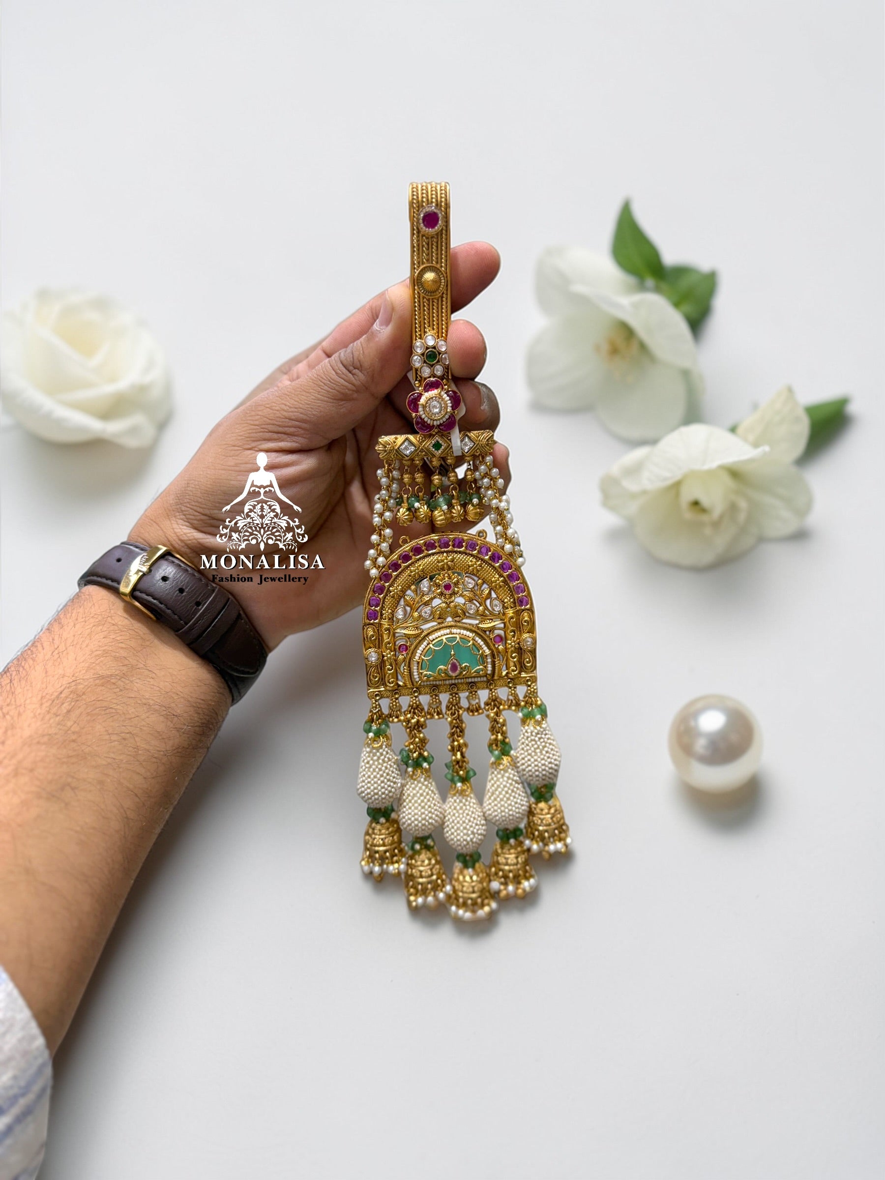 Dhumki Antique Designer Challa
