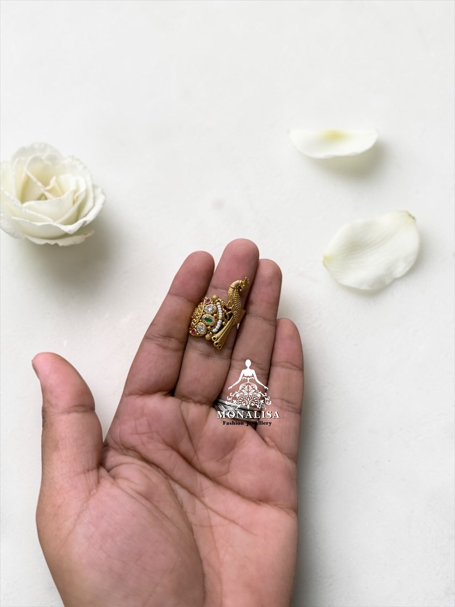 Moriya  Adjustable Antique Designer Ring