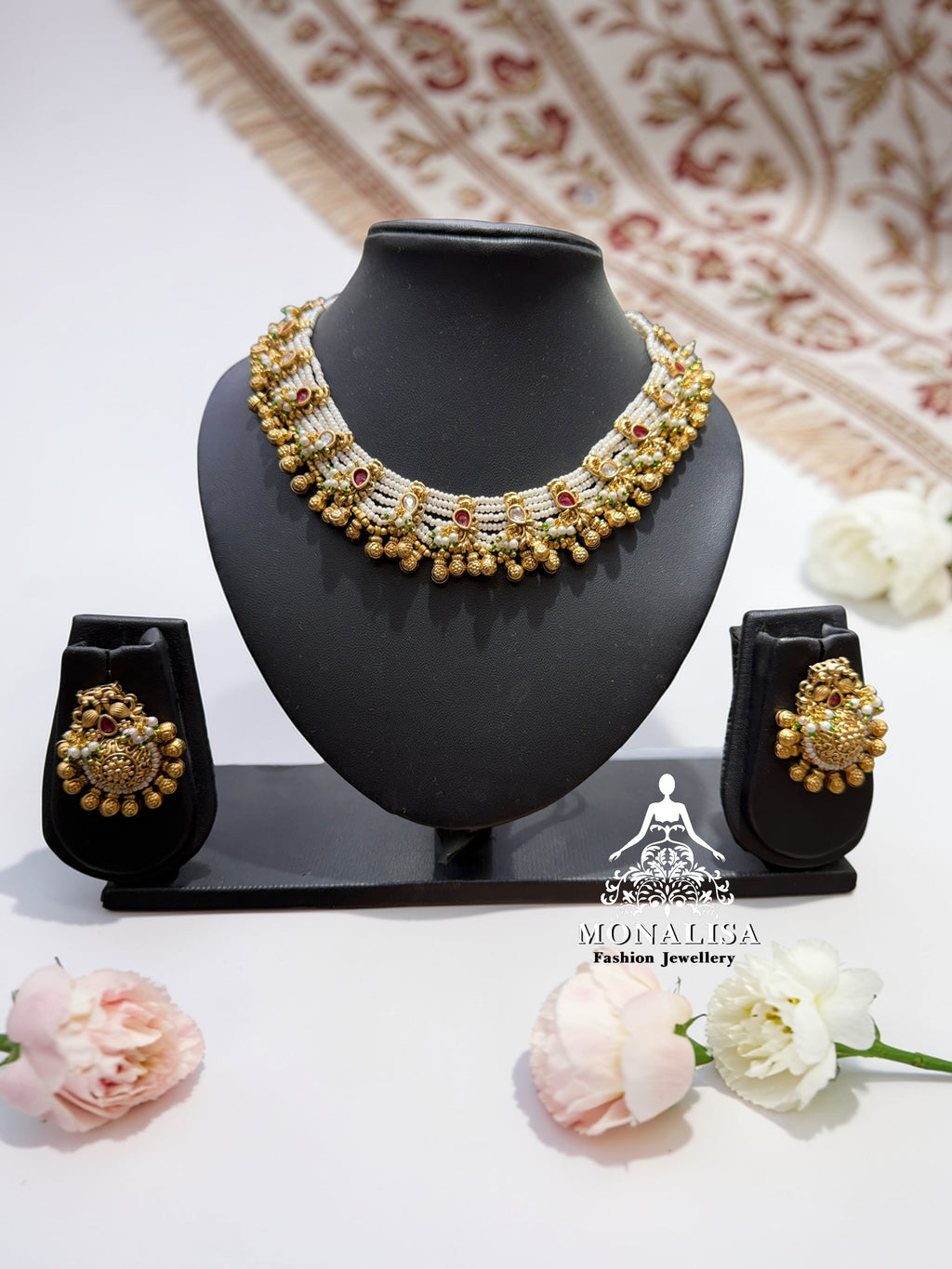Motisa Antique Designer Necklace Set