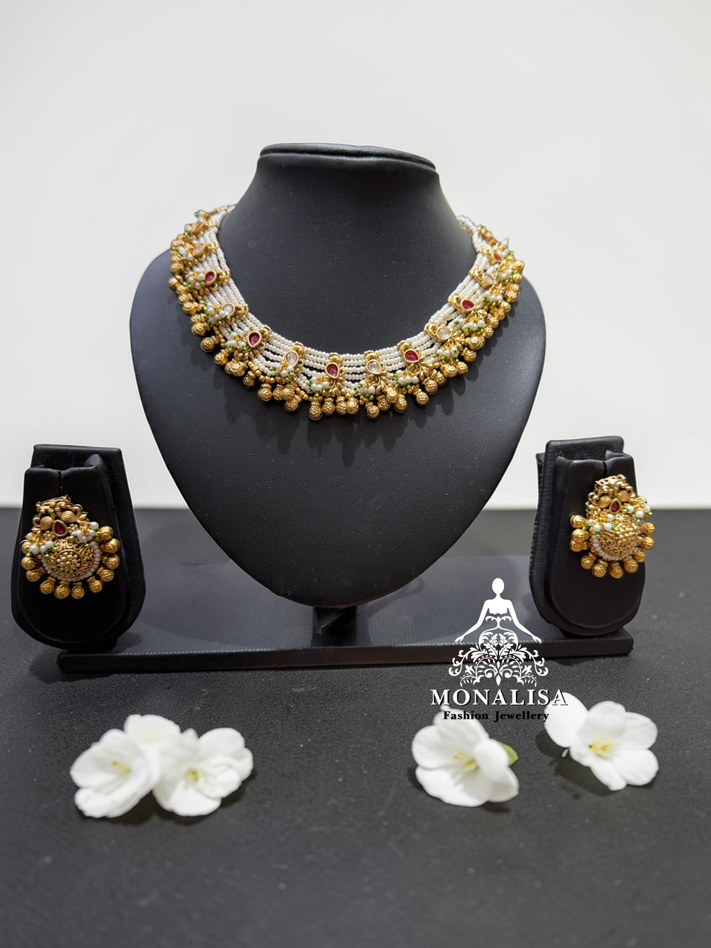 Motisa Antique Designer Necklace Set