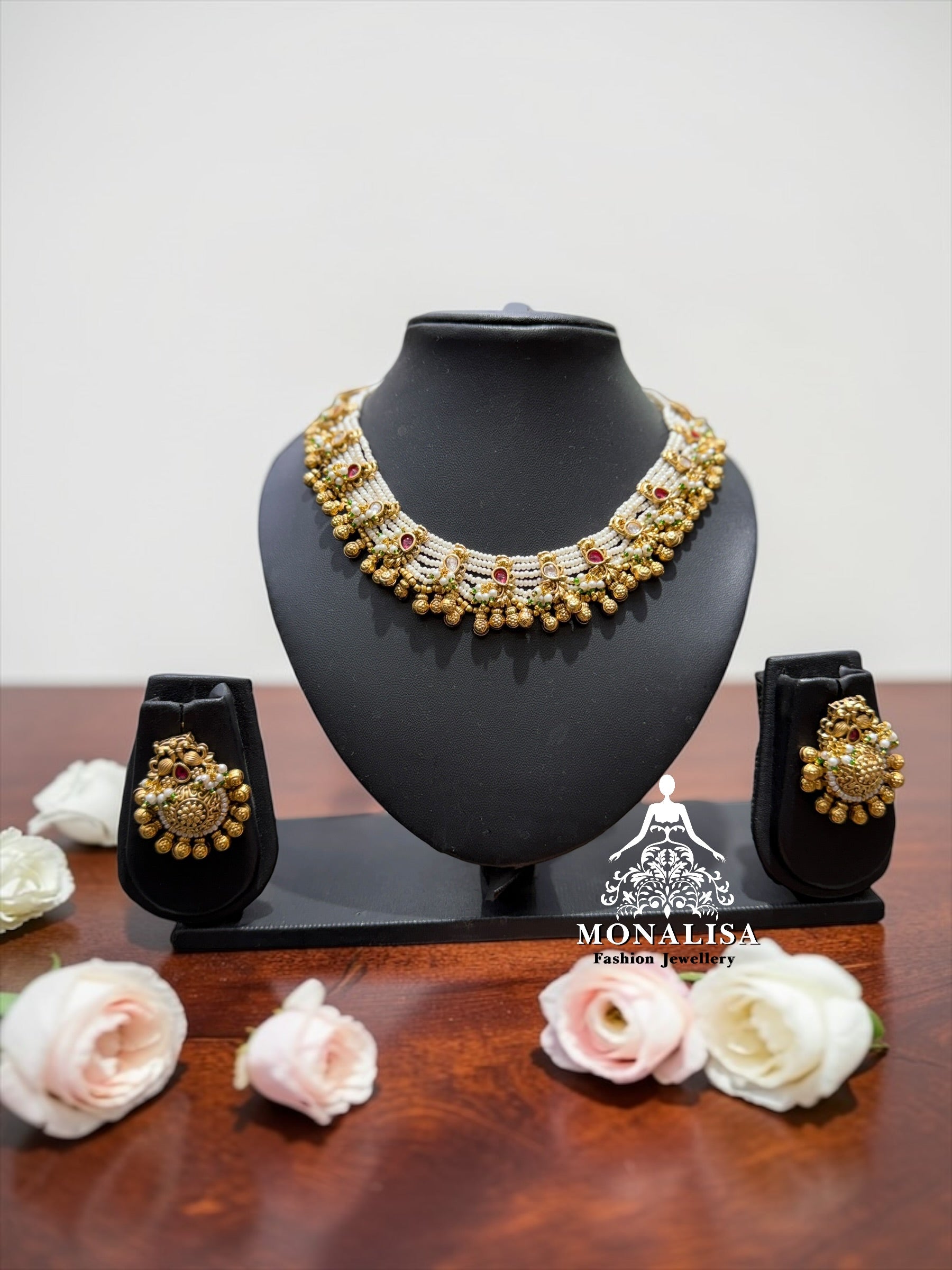 Motisa Antique Designer Necklace Set