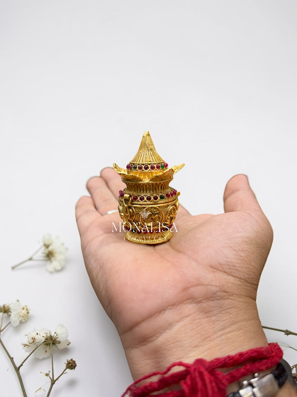 Kalash Temple Antique Designer kumkum box