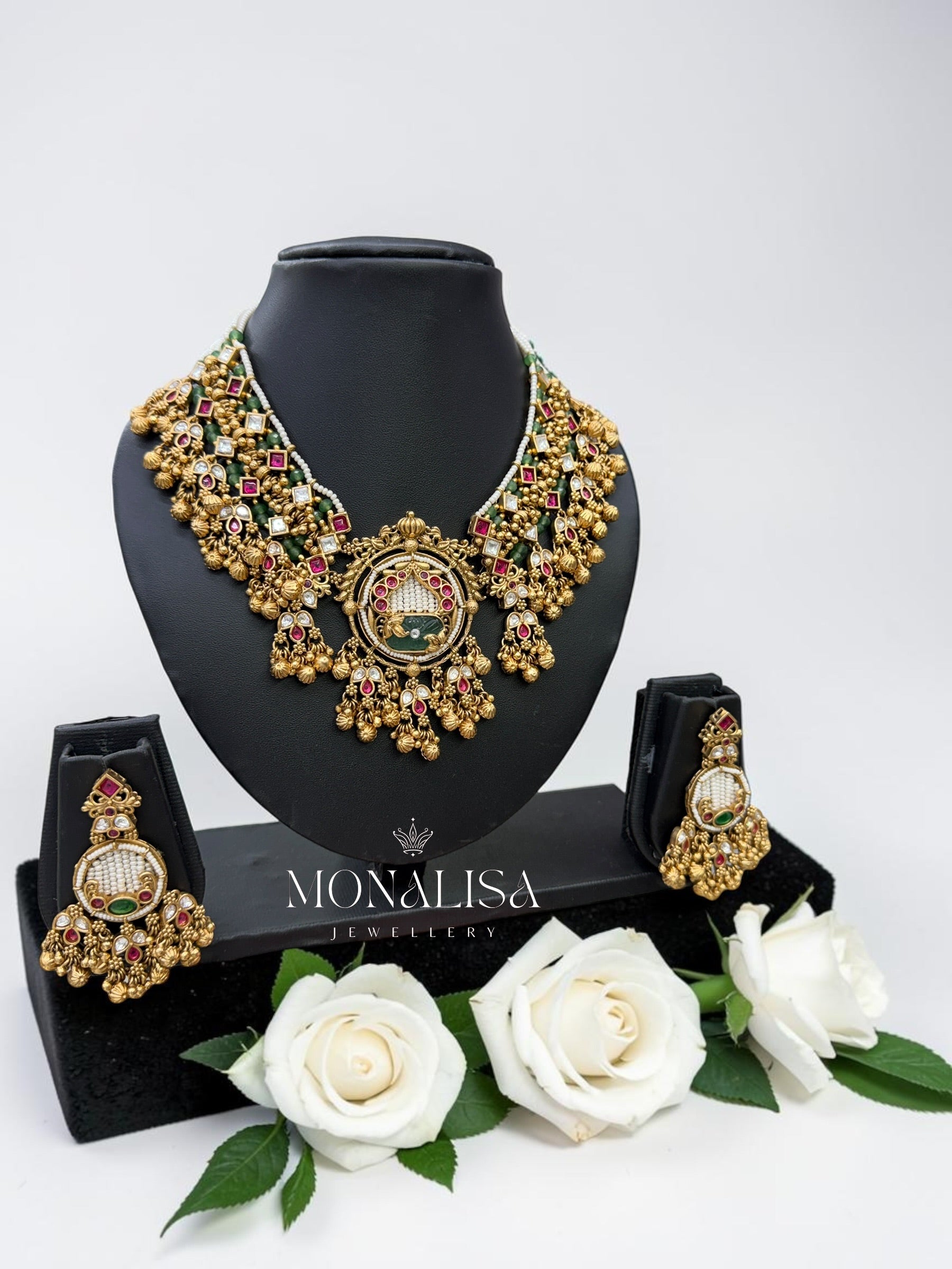 Yaatika Antique Designer Necklace Set